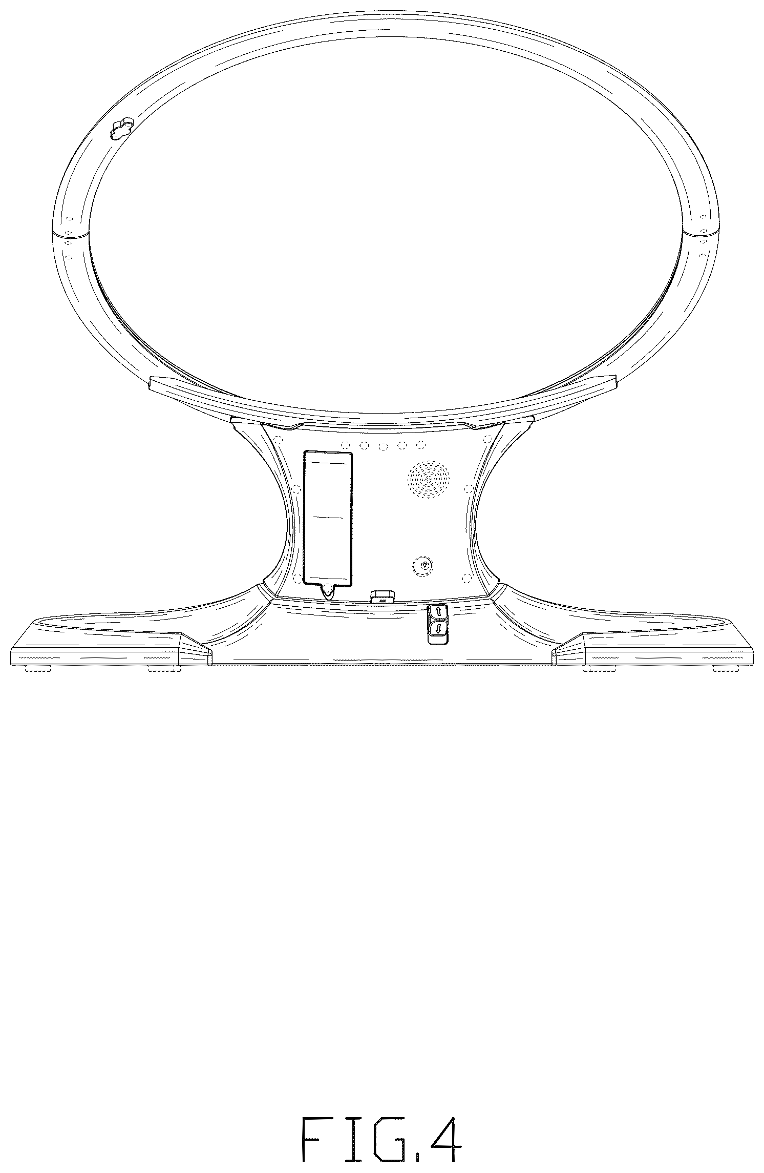 Patent USD1043142 Figure 4 – Baby swing