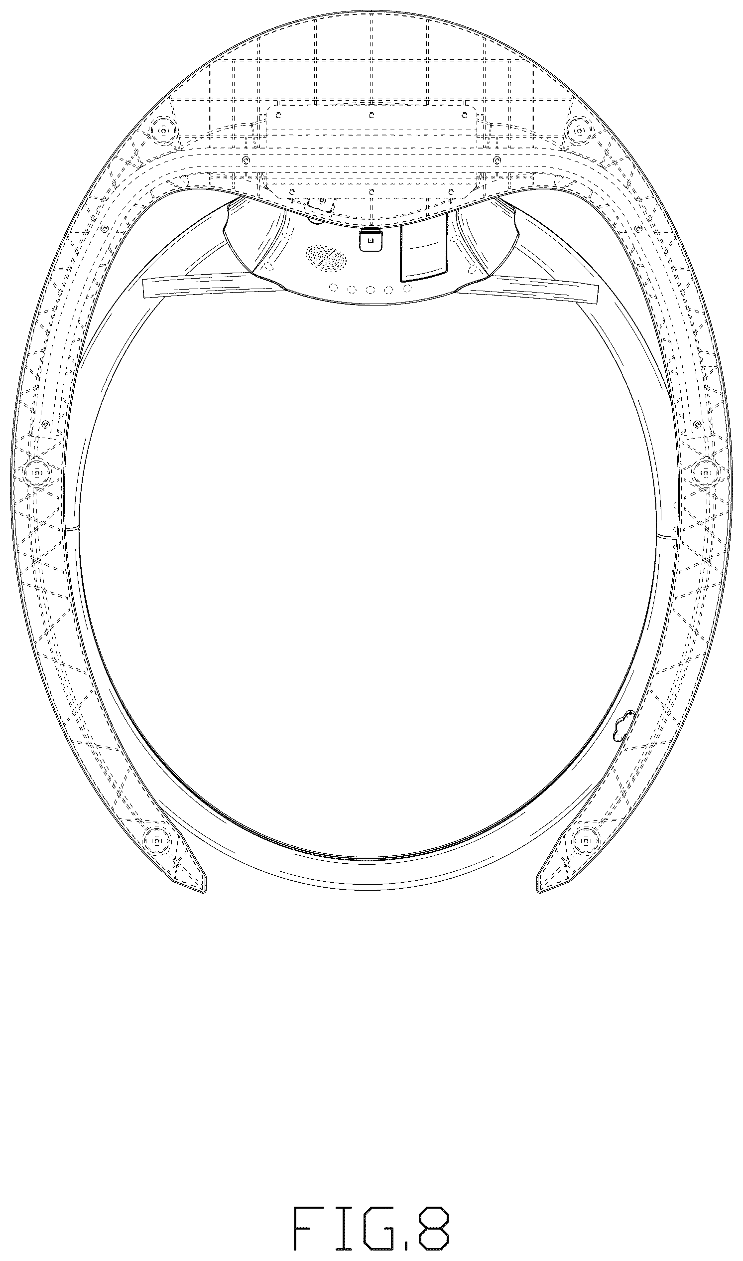 Patent USD1043142 Figure 8 – Baby swing
