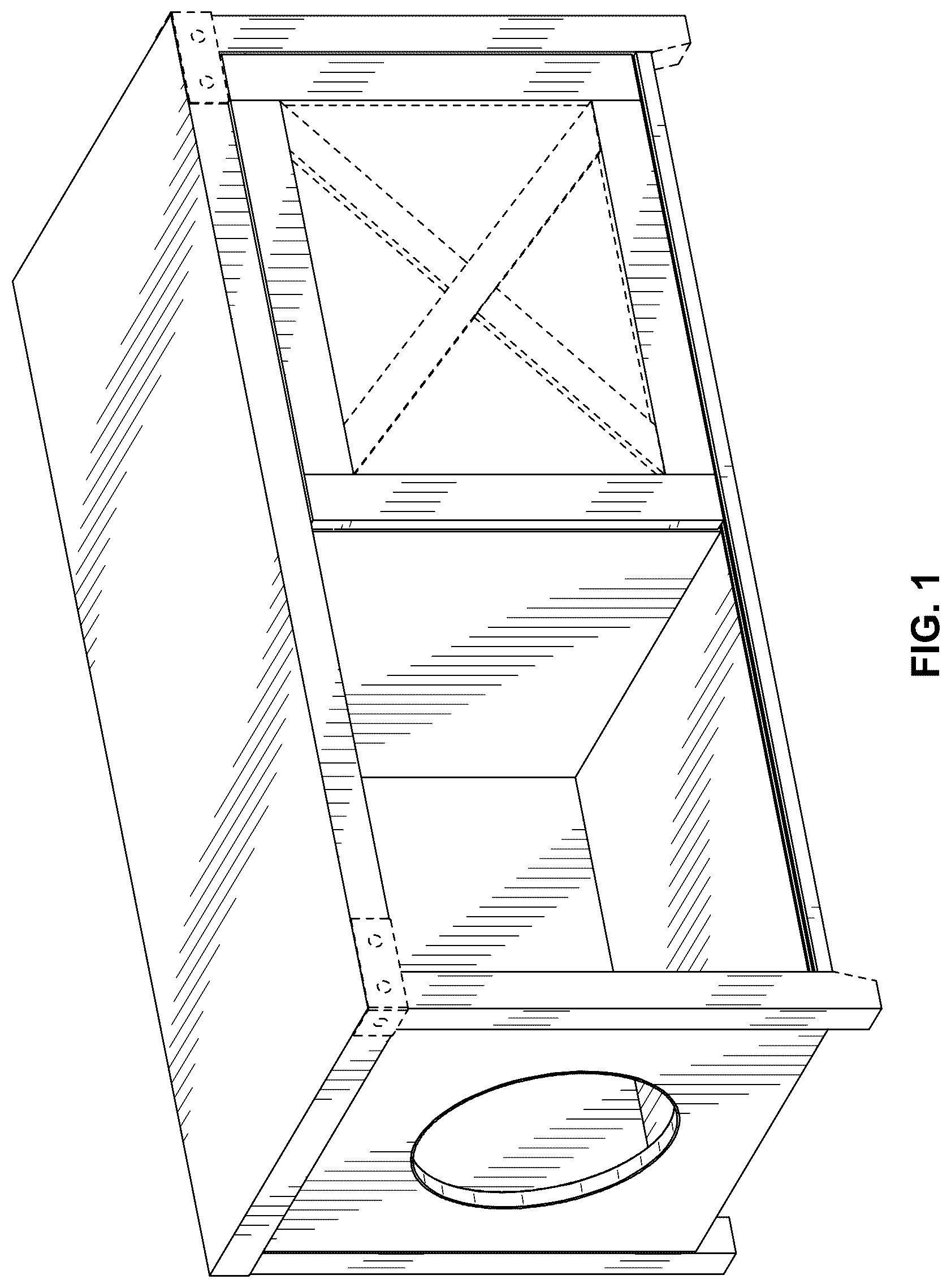 Patent USD1043143 — Bench — Figure 1