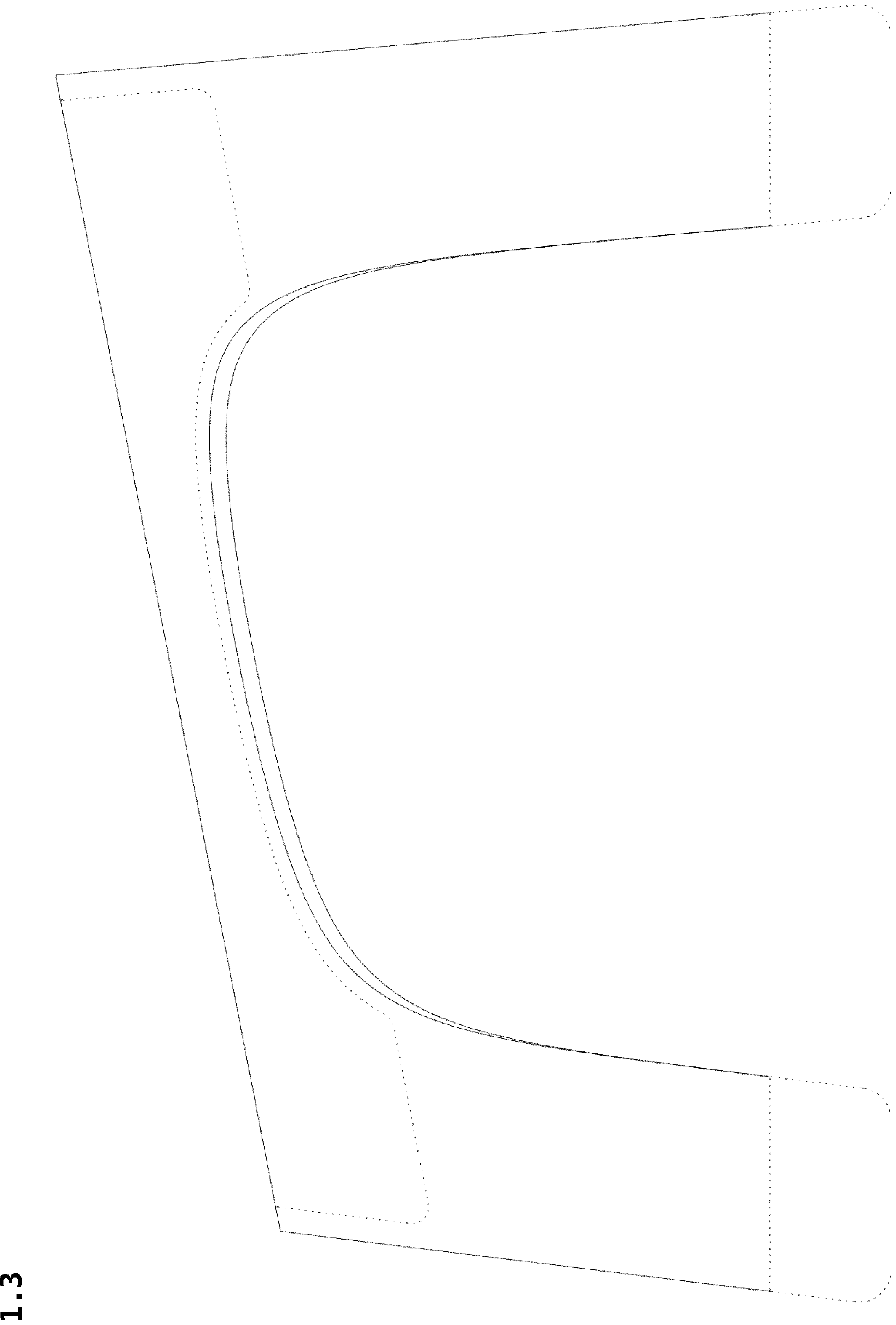 Patent USD1043145 Figure 3 – School bench