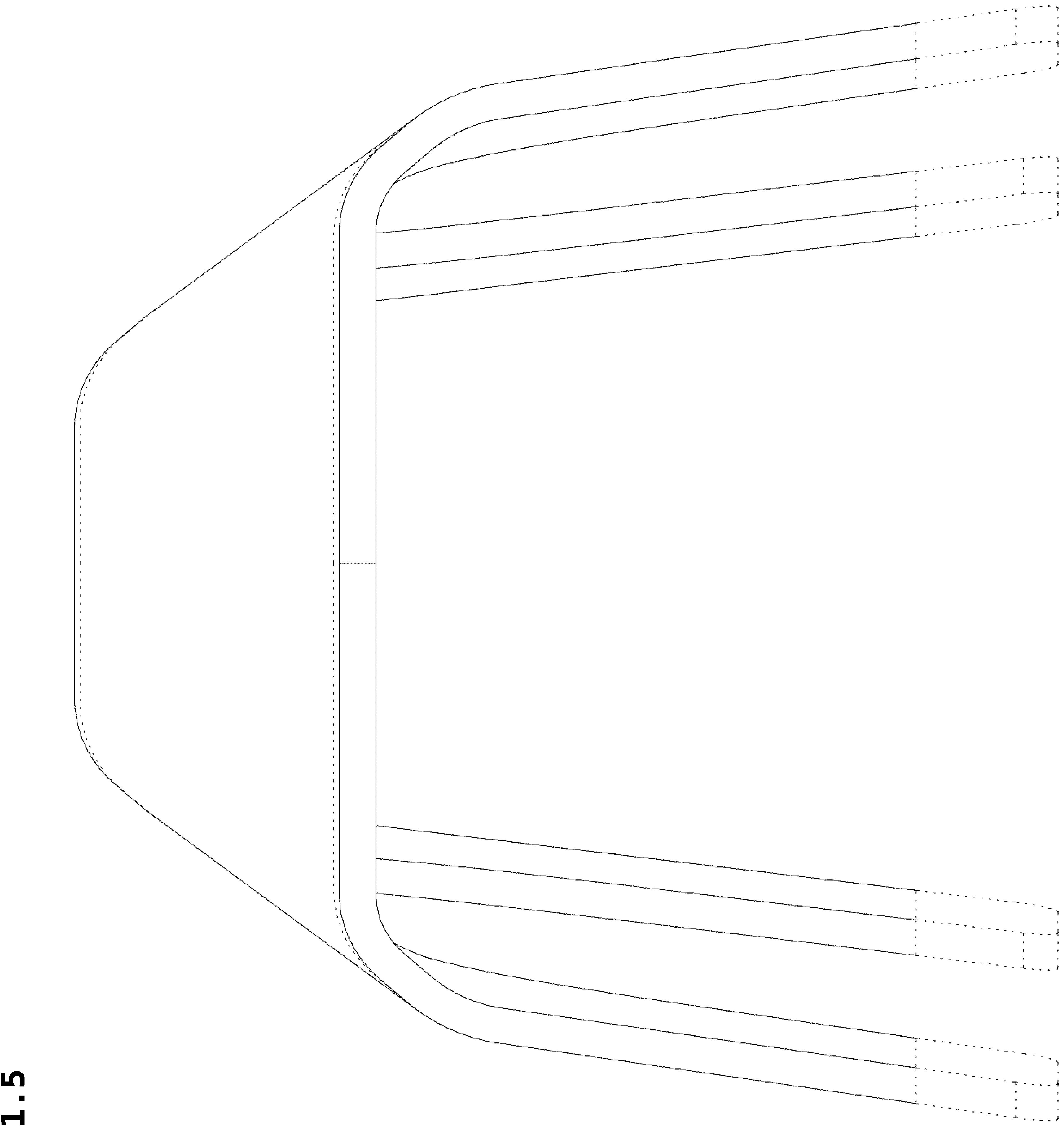 Patent USD1043145 Figure 5 – School bench