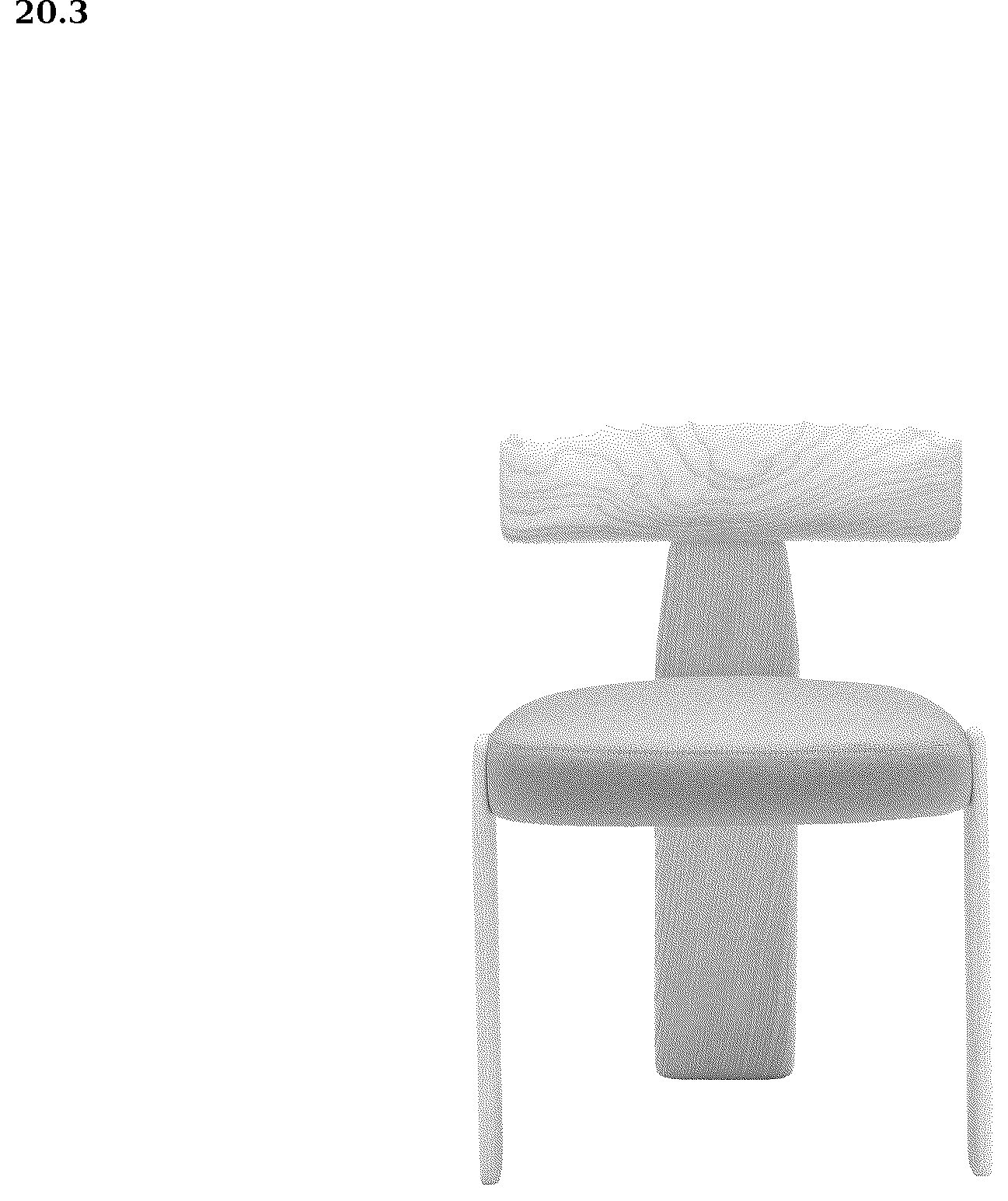 Patent USD1043148 Figure 11 – High stool, stool, chair