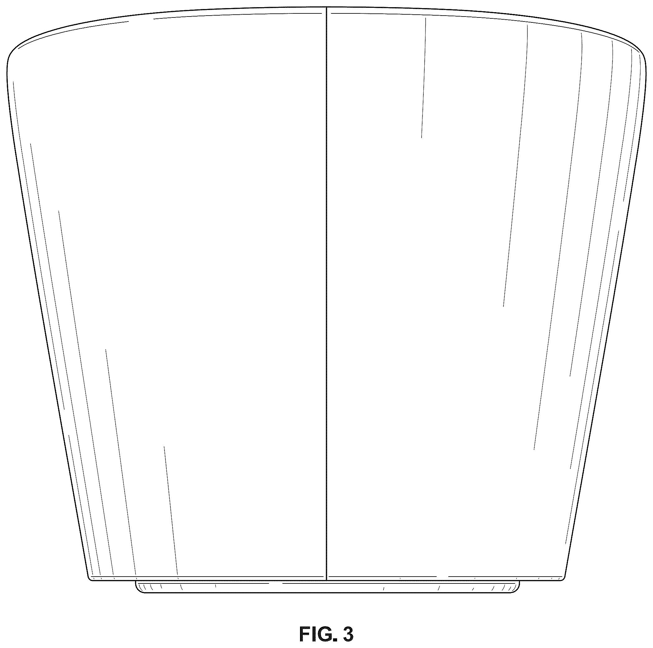Patent USD1043149 Figure 3 – Chair