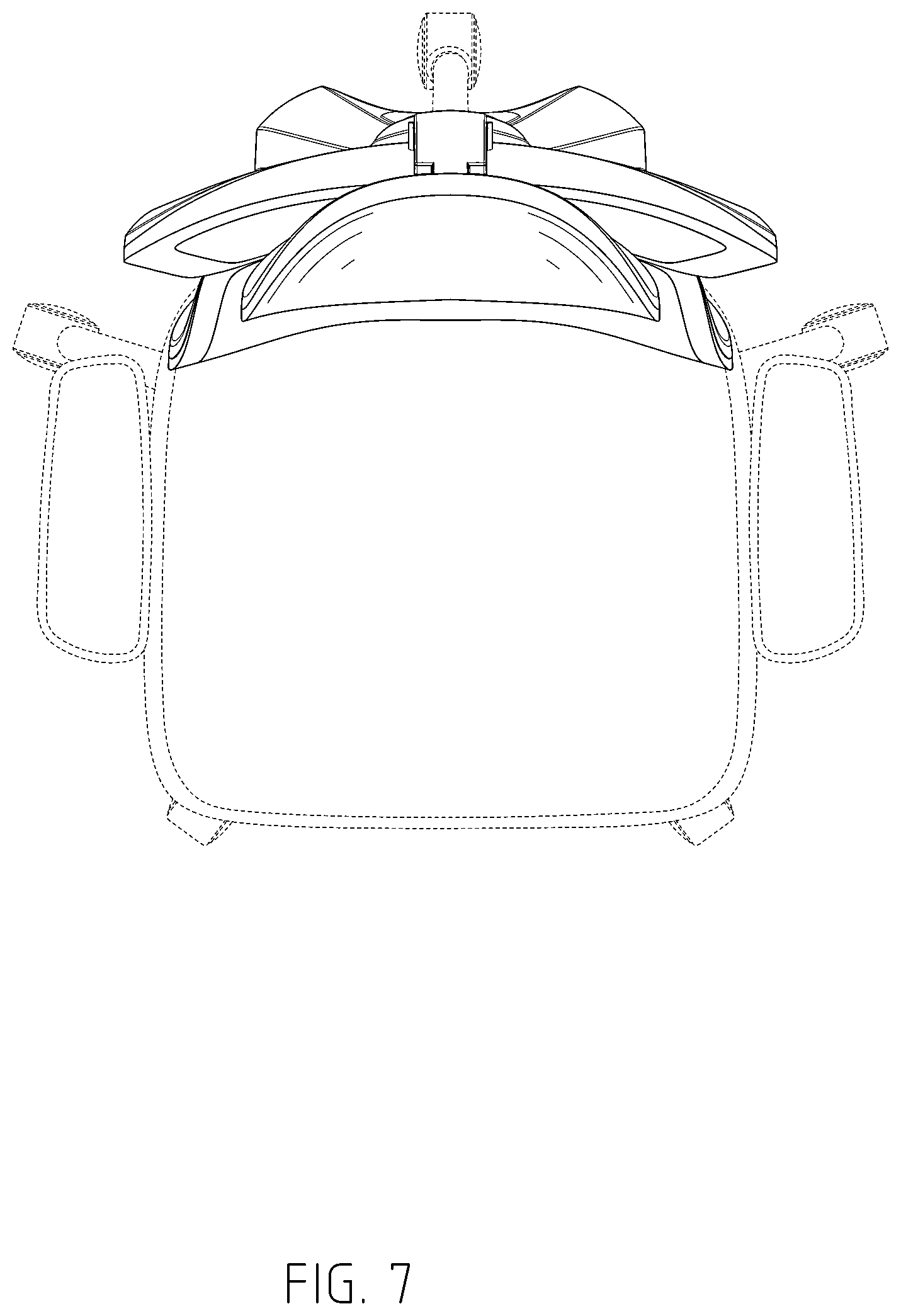 Patent USD1043150 Figure 7 – Office chair