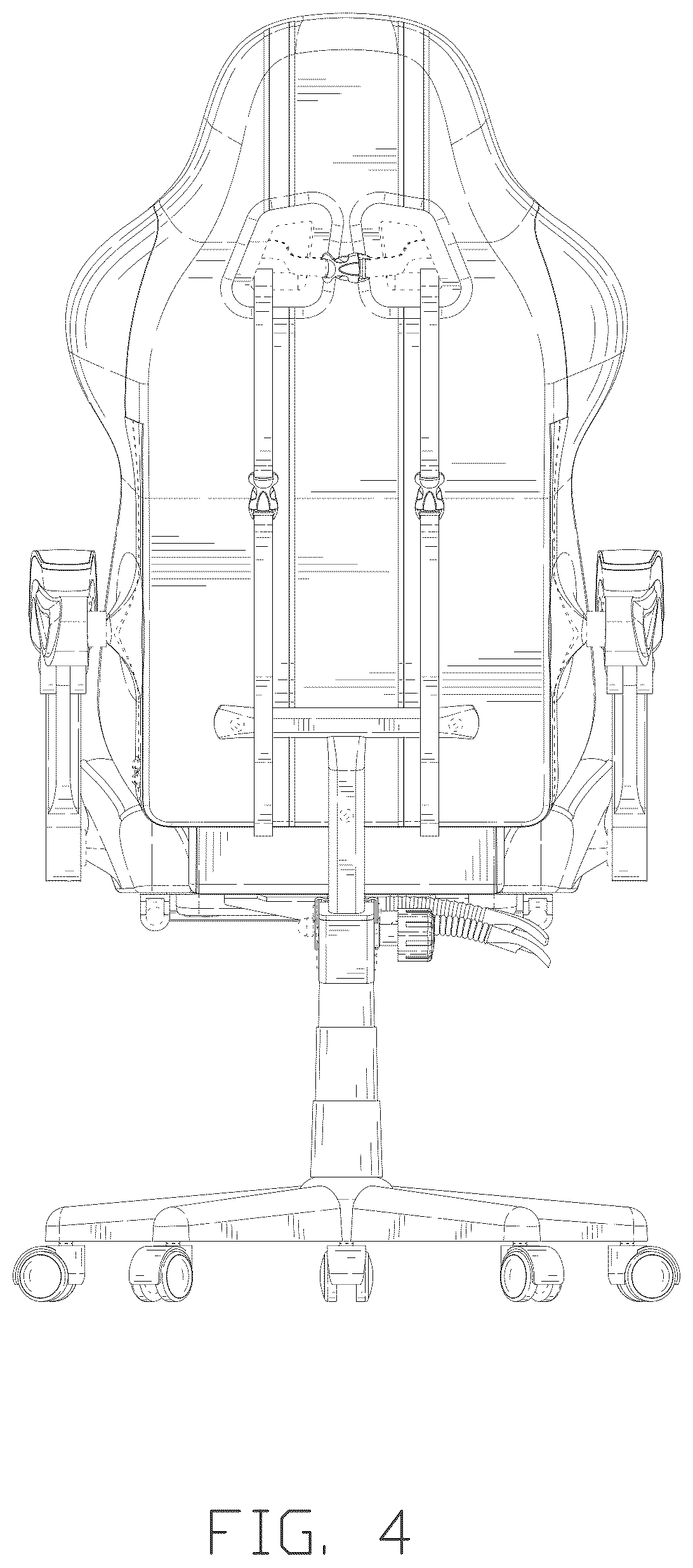 Patent USD1043151 Figure 4 – Chair