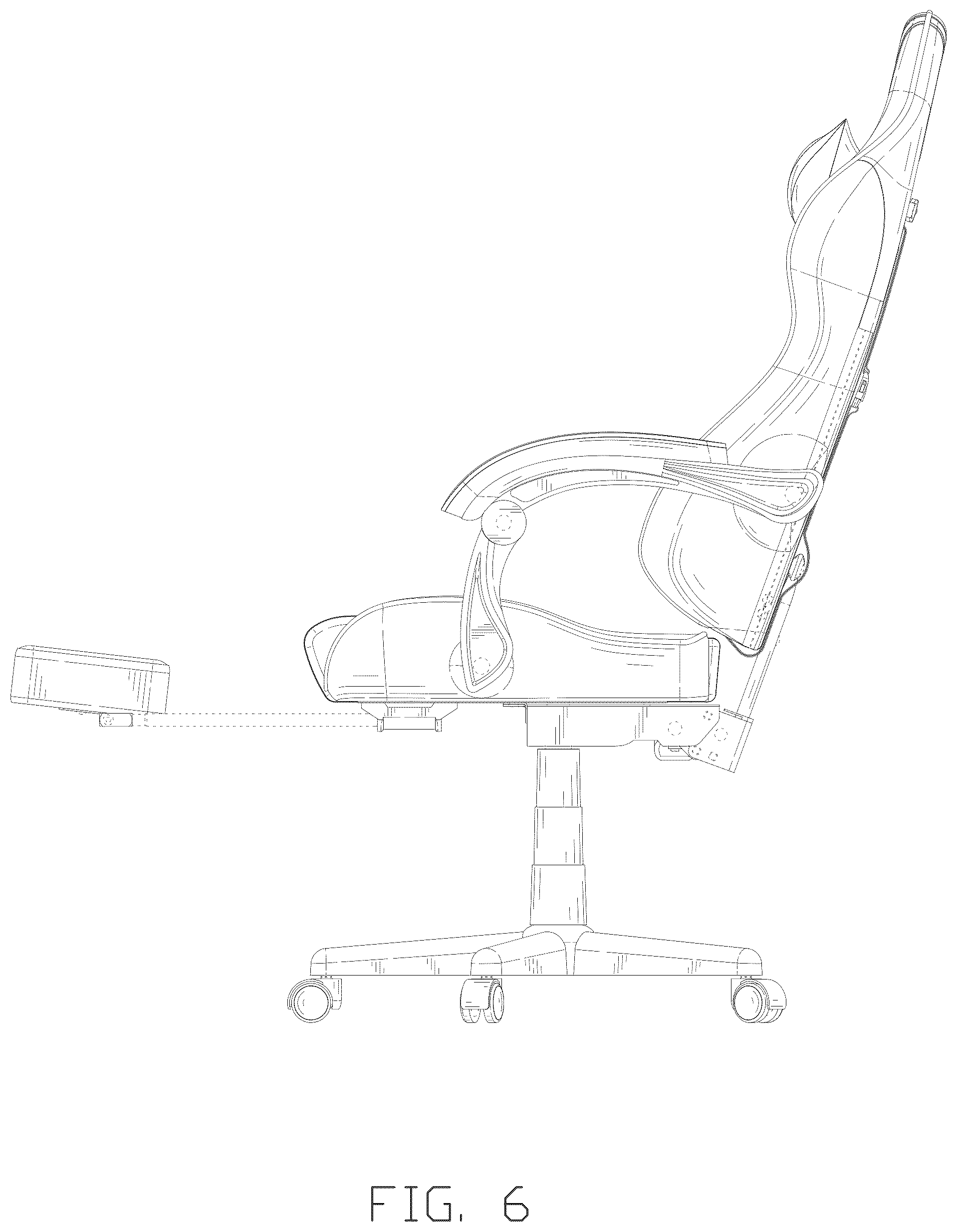 Patent USD1043151 Figure 6 – Chair