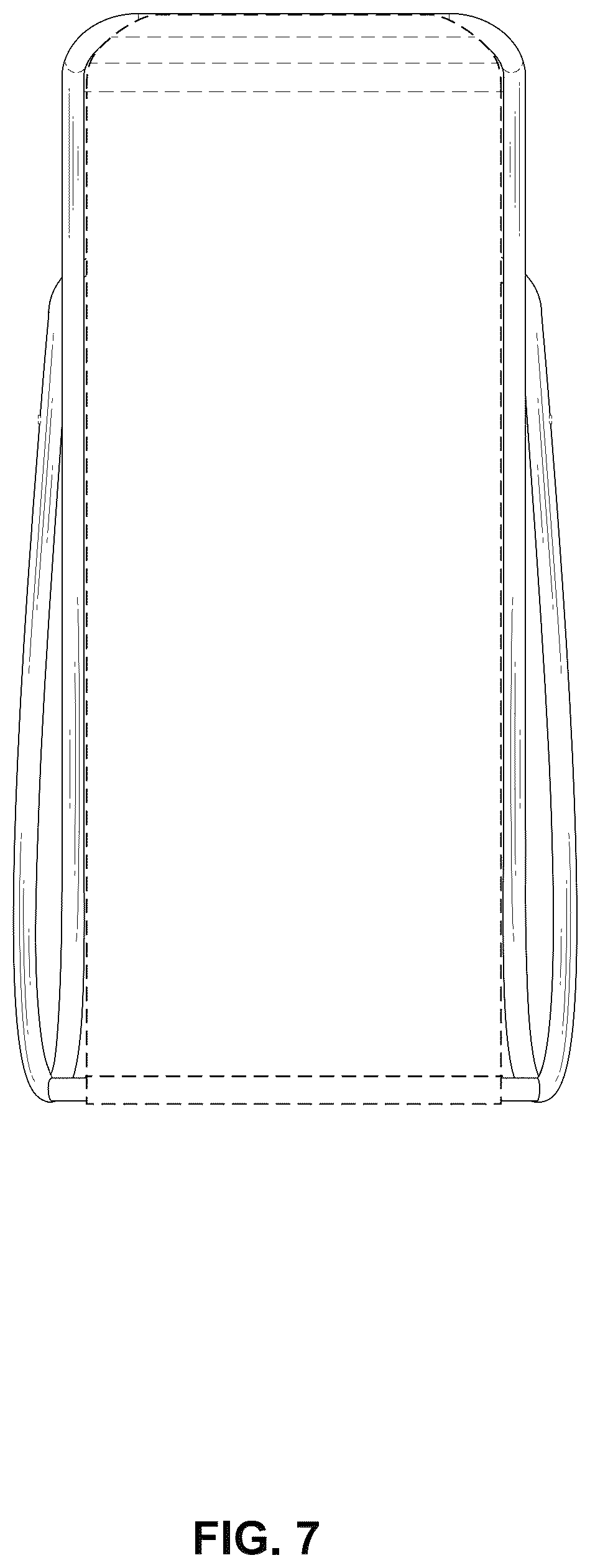 Patent USD1043157 Figure 7 – Chair frame