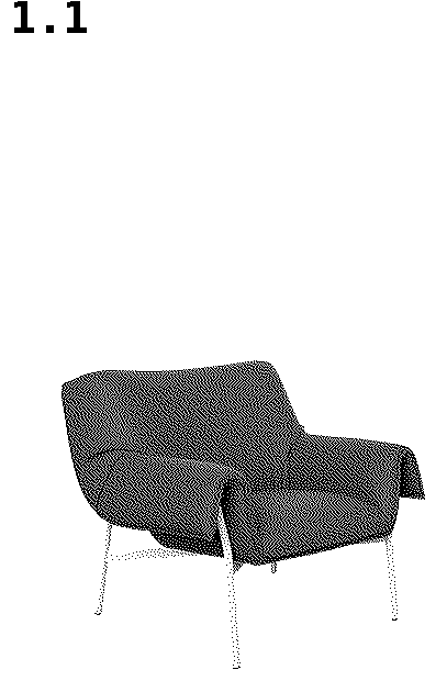 Patent USD1043158 Figure 1 – Chair