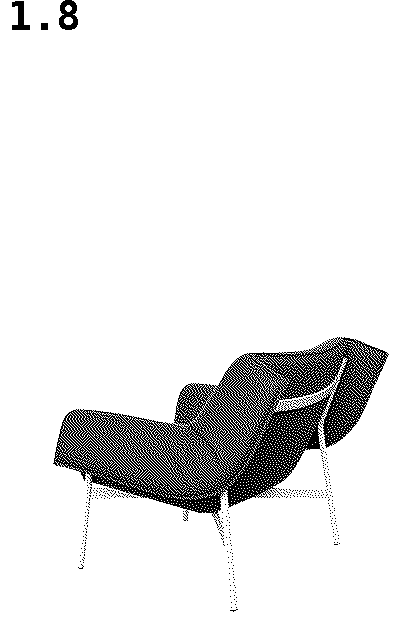 Patent USD1043158 Figure 8 – Chair