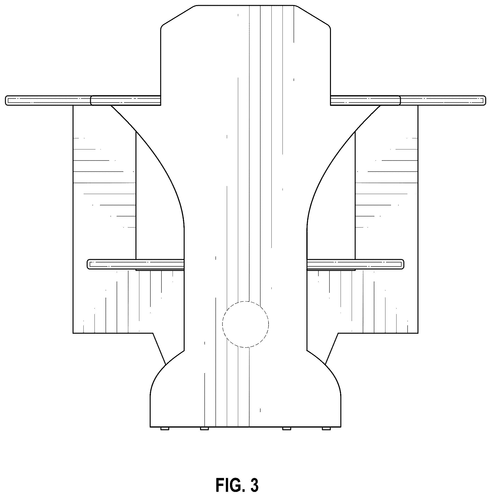 Patent USD1043160 Figure 3 – Chair