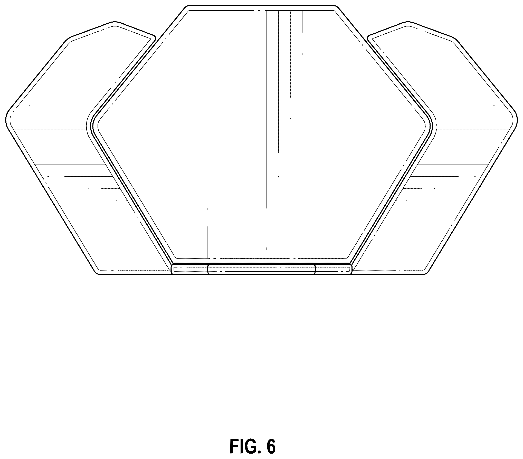 Patent USD1043160 Figure 6 – Chair