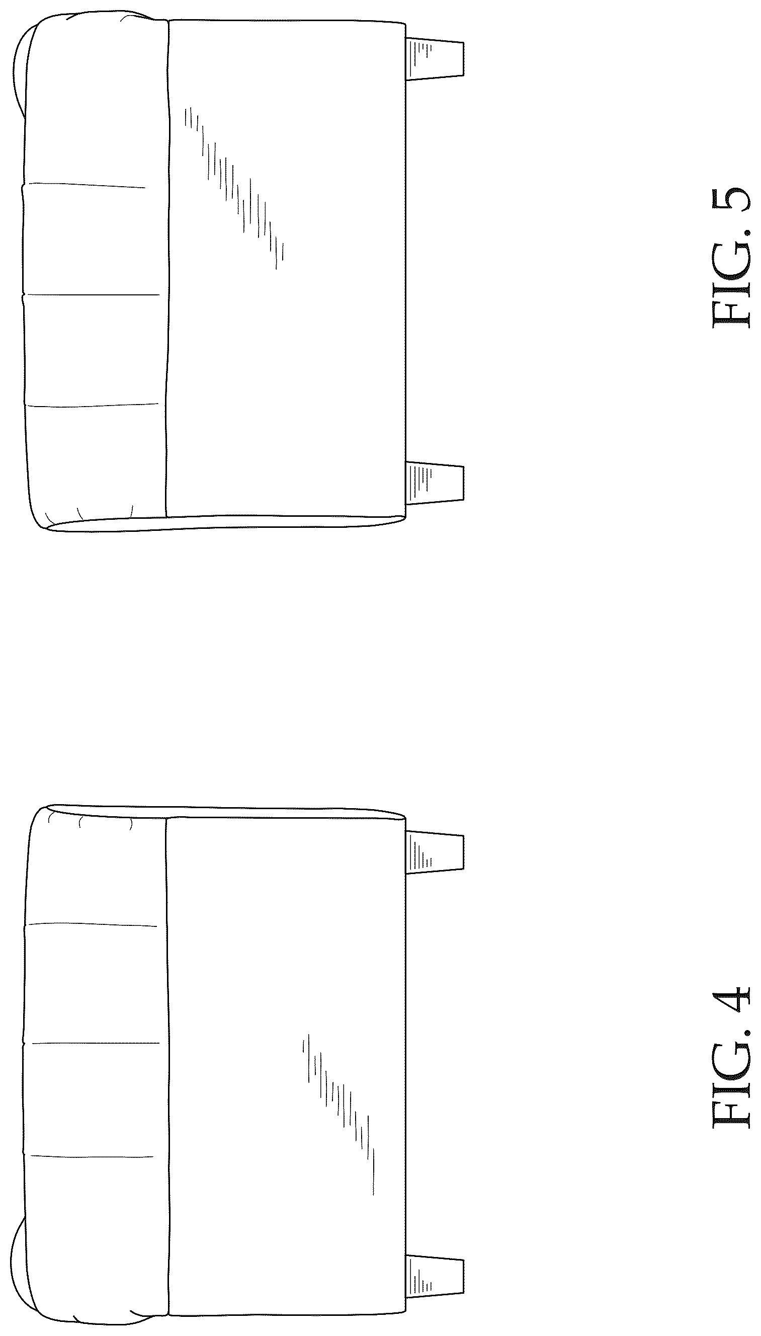 Patent USD1043161 Figure 4 – Sofa