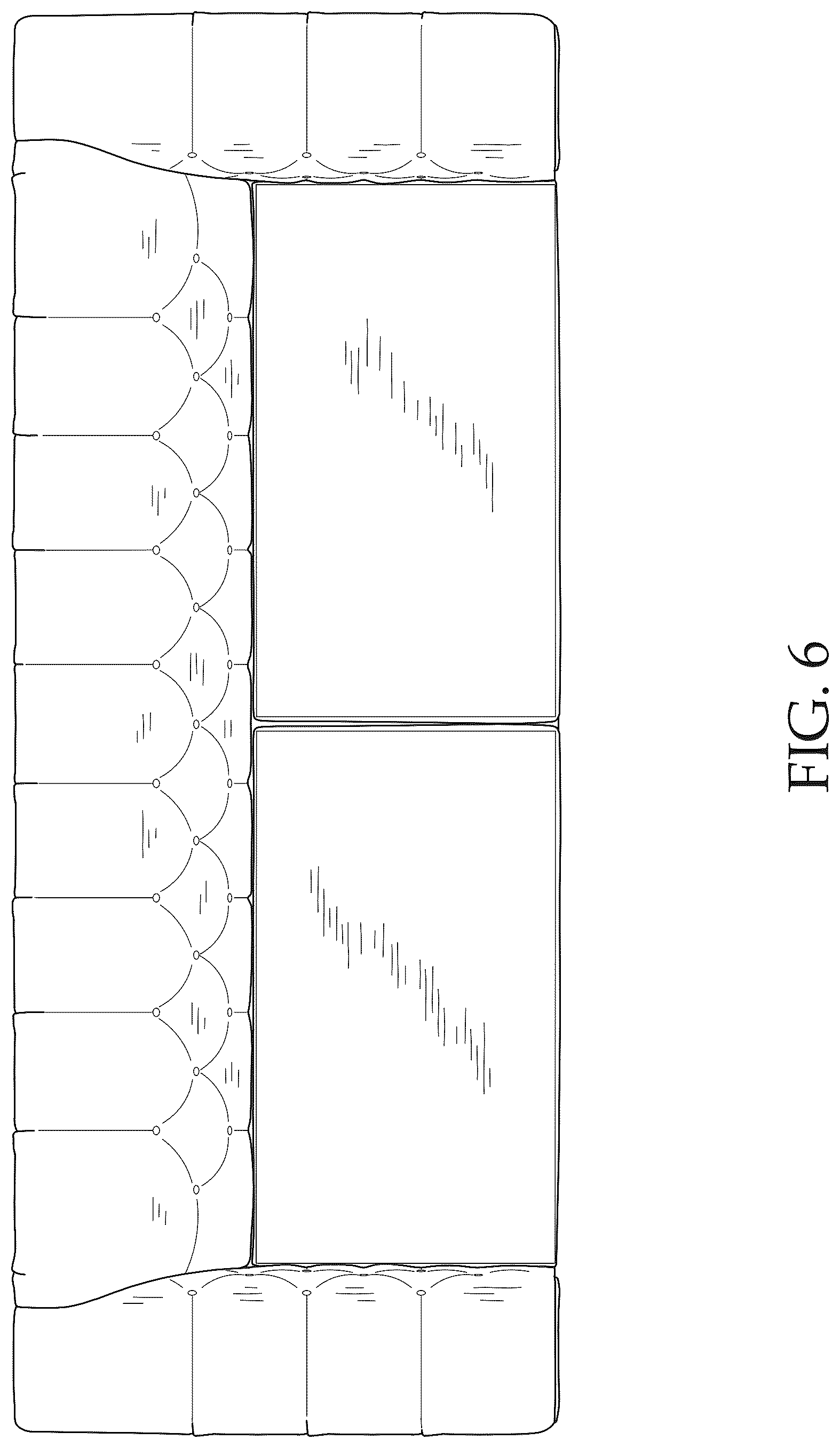 Patent USD1043161 Figure 5 – Sofa