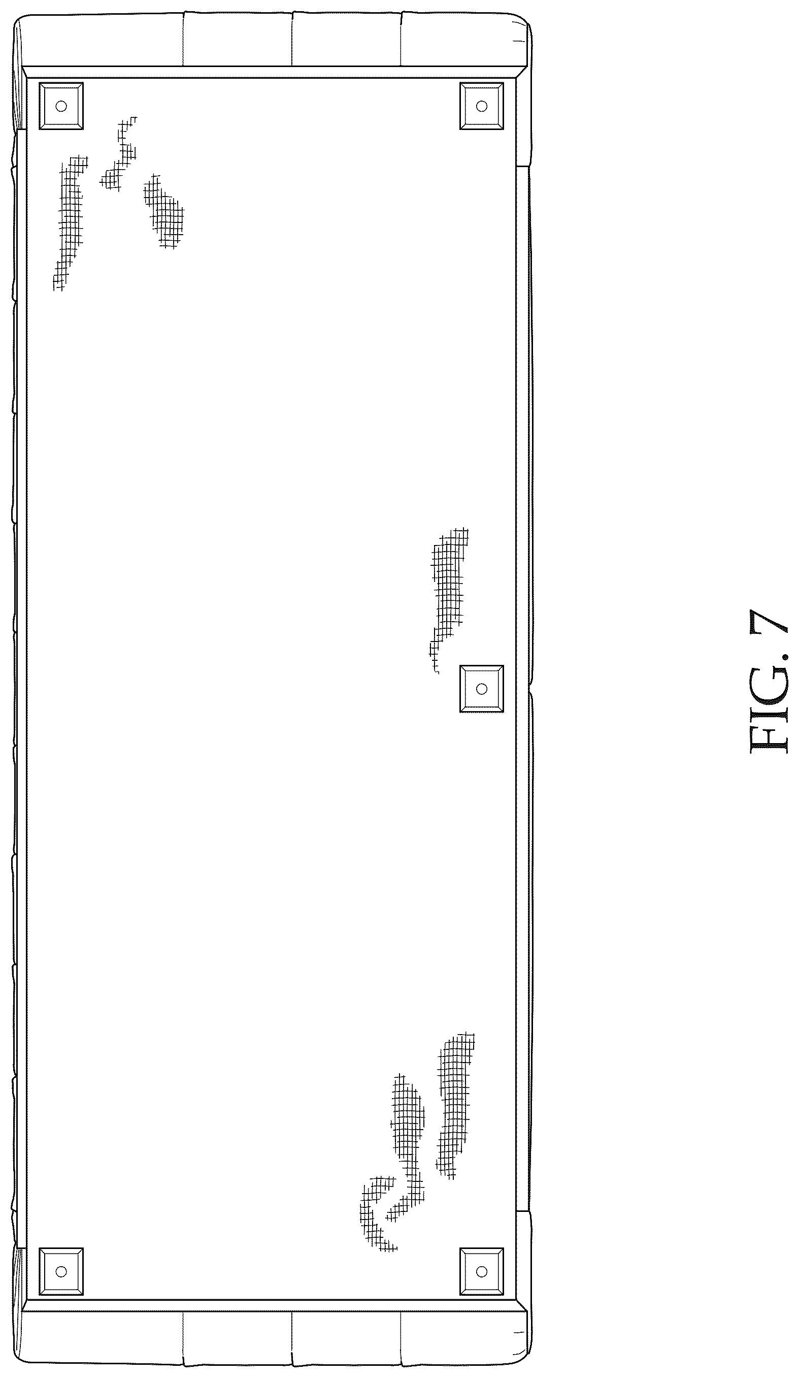 Patent USD1043161 Figure 6 – Sofa