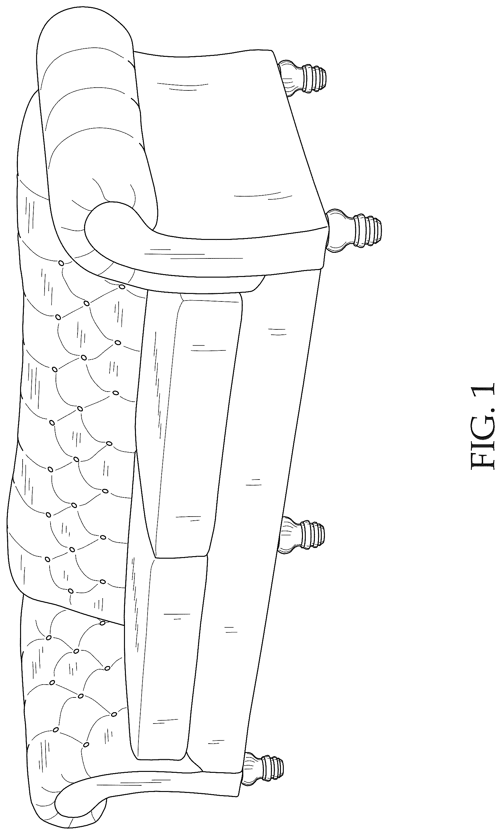 Patent USD1043162 — Sofa — Figure 1