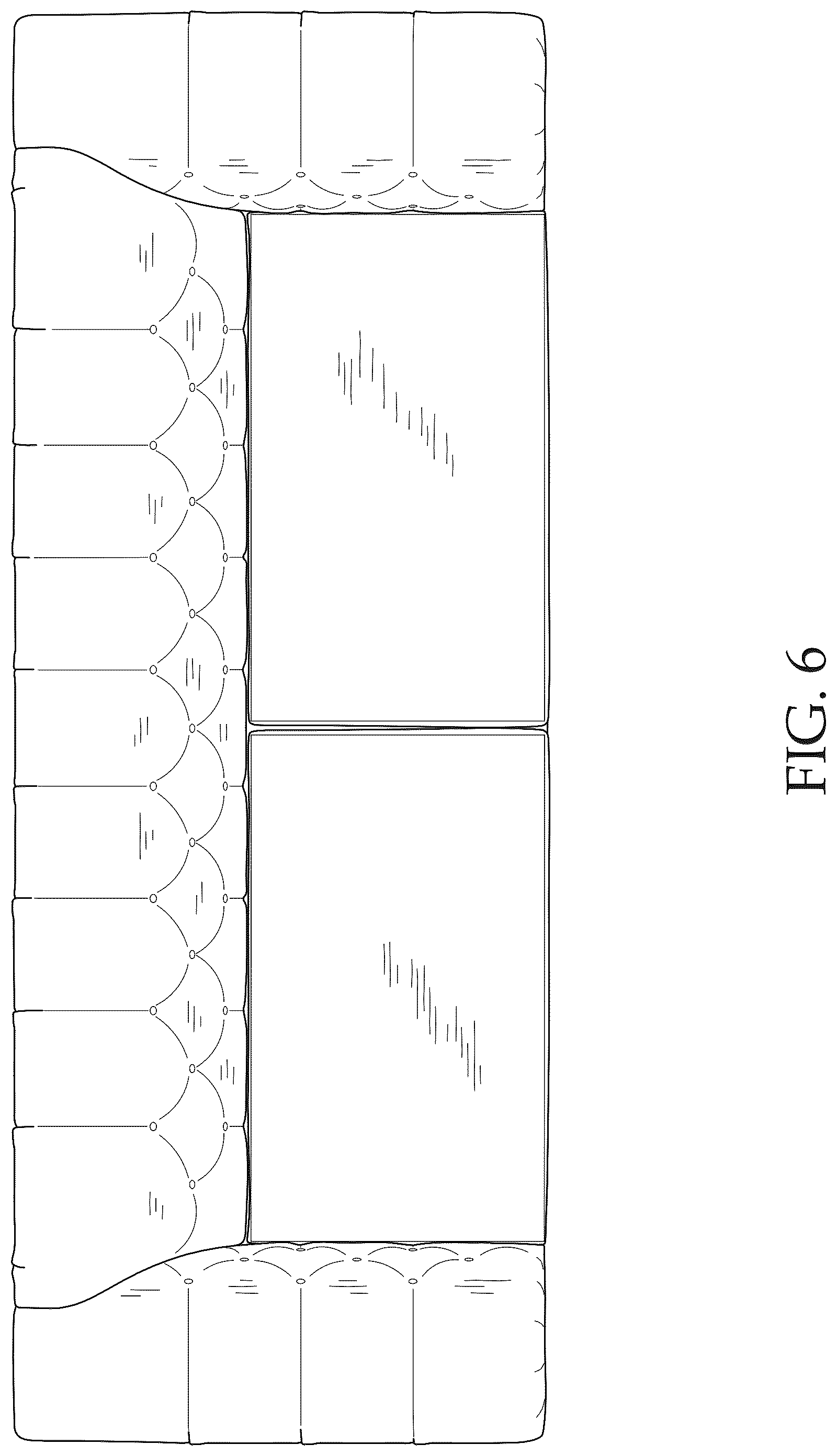Patent USD1043162 Figure 5 – Sofa