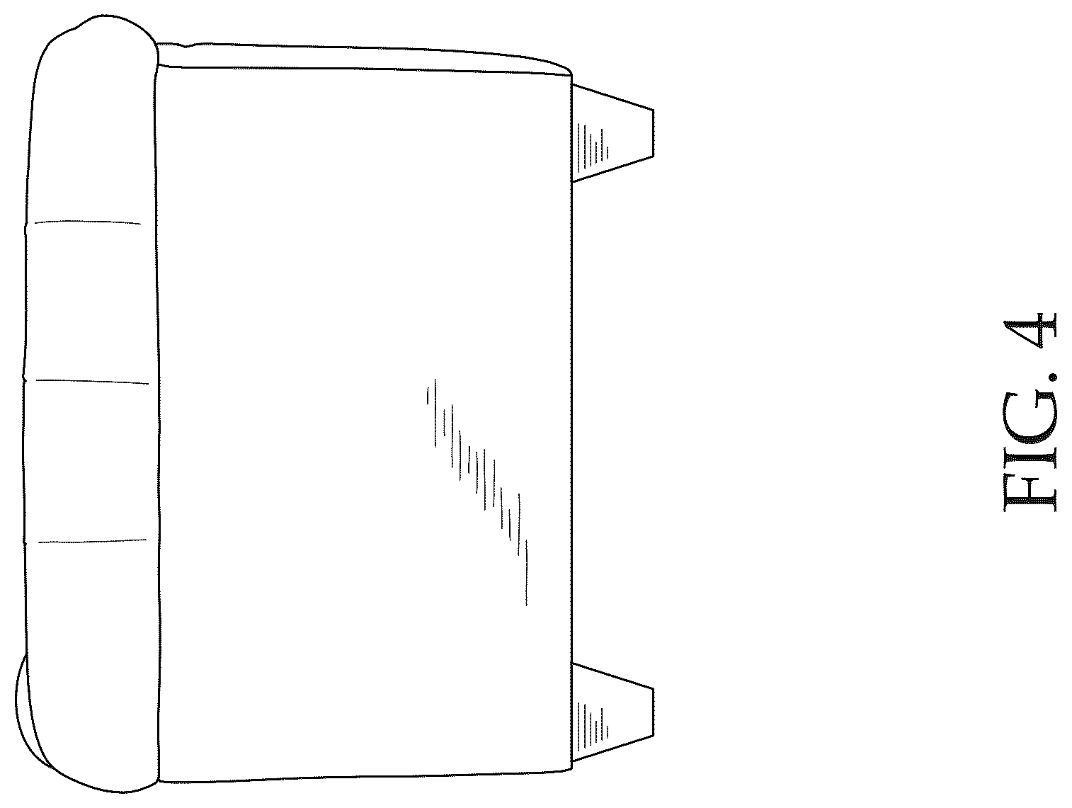 Patent USD1043163 Figure 4 – Sofa