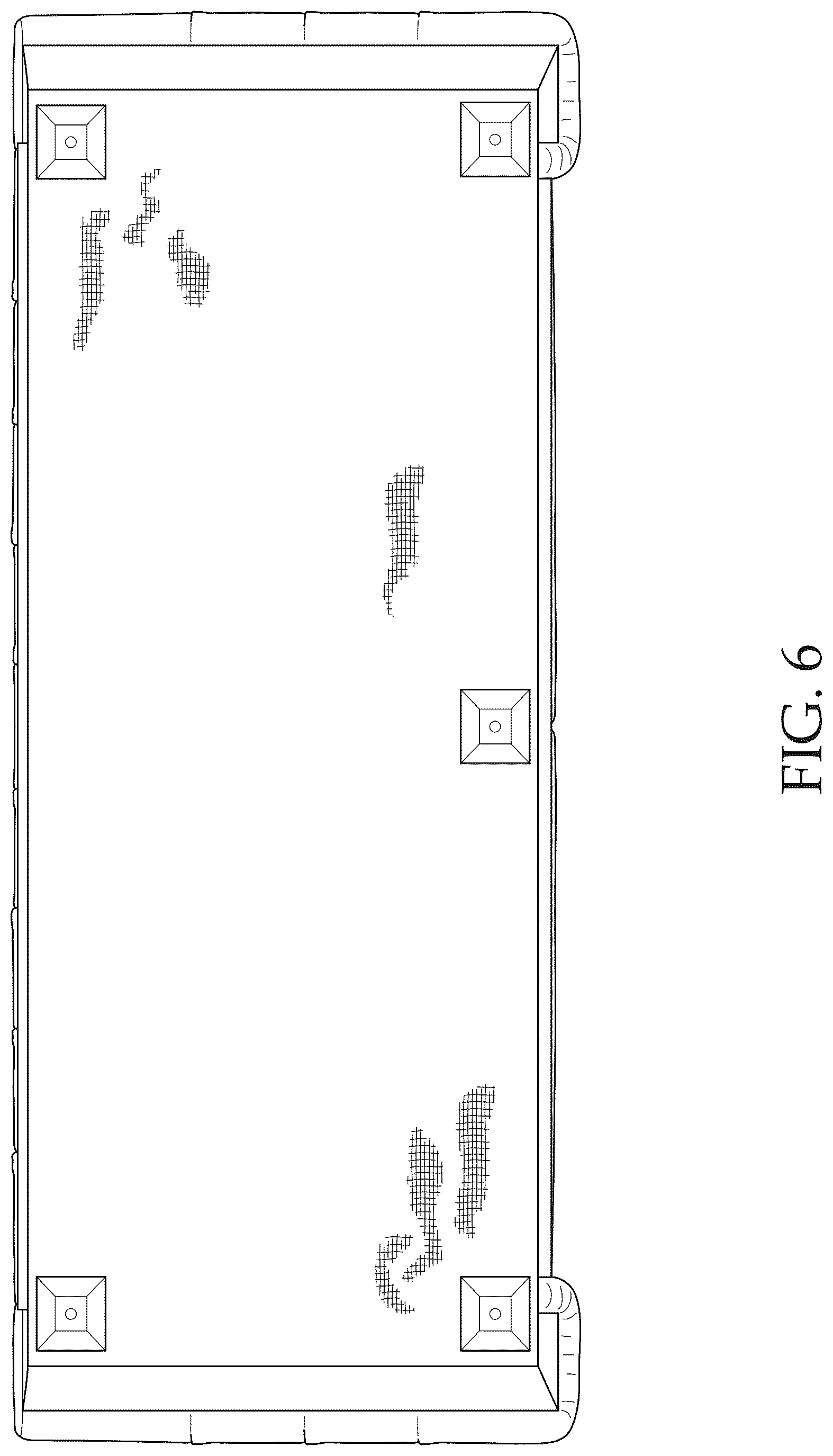 Patent USD1043163 Figure 6 – Sofa