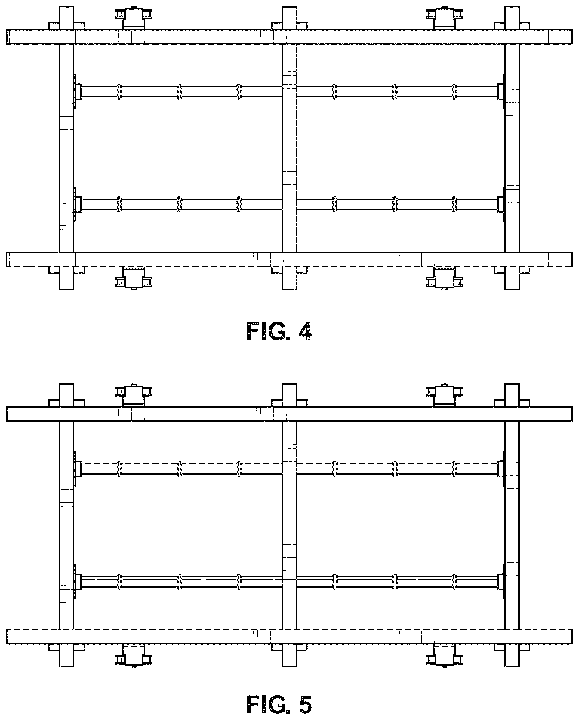 Patent USD1043165 Figure 3 – Pot rack
