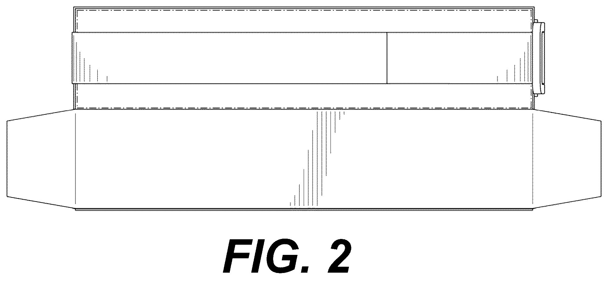 Patent USD1043167 Figure 2 – Automotive tissue valet