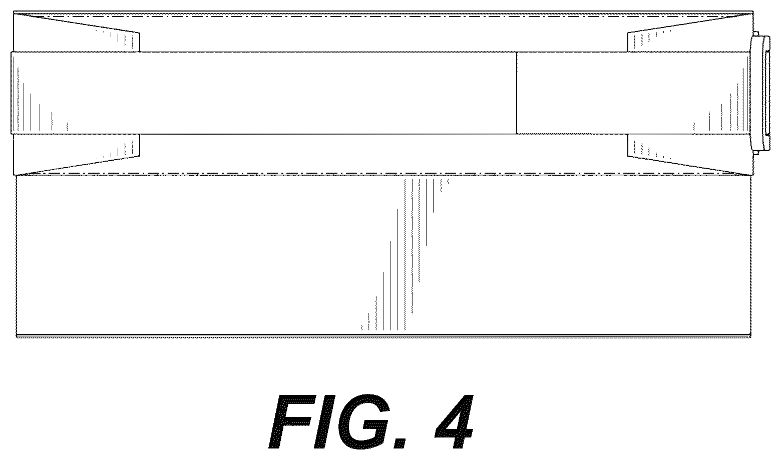 Patent USD1043167 Figure 4 – Automotive tissue valet