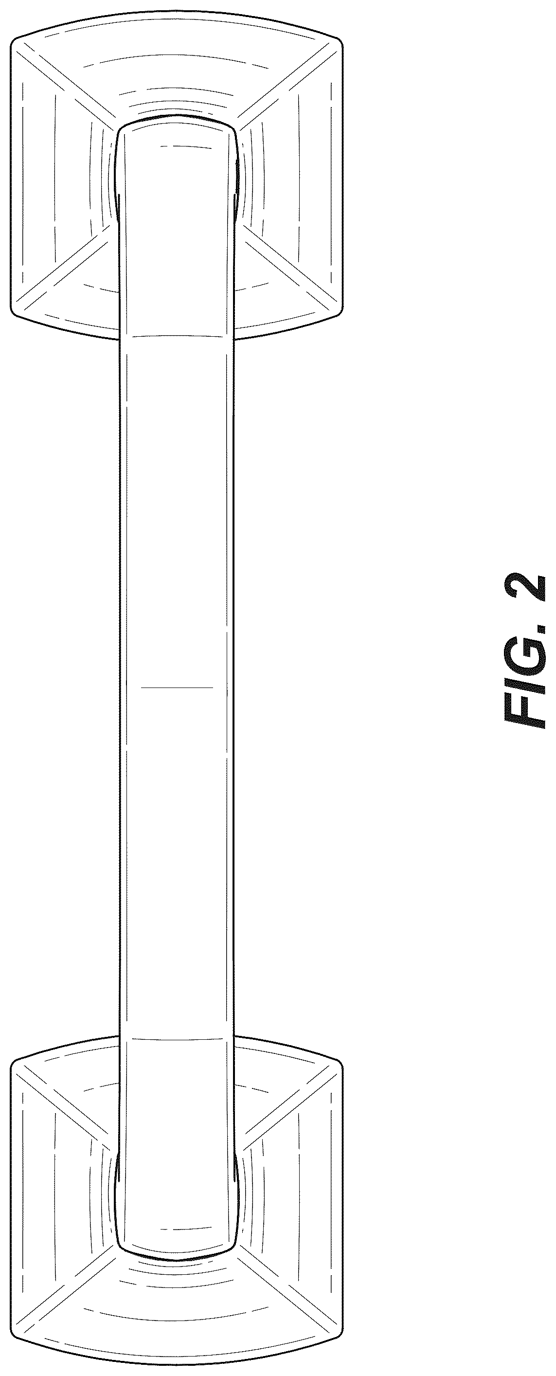 Patent USD1043168 Figure 2 – Holder for towel or paper roll