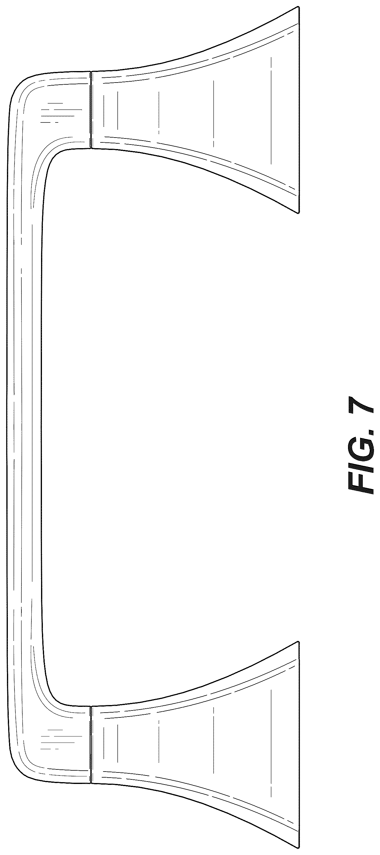 Patent USD1043168 Figure 7 – Holder for towel or paper roll