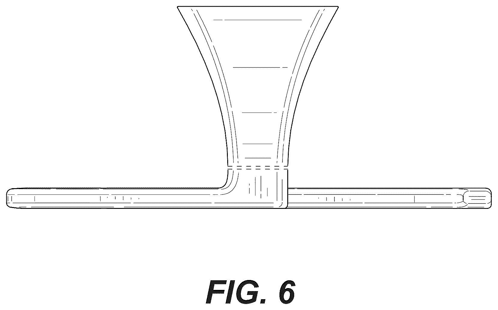 Patent USD1043171 Figure 6 – Holder for towel or paper roll