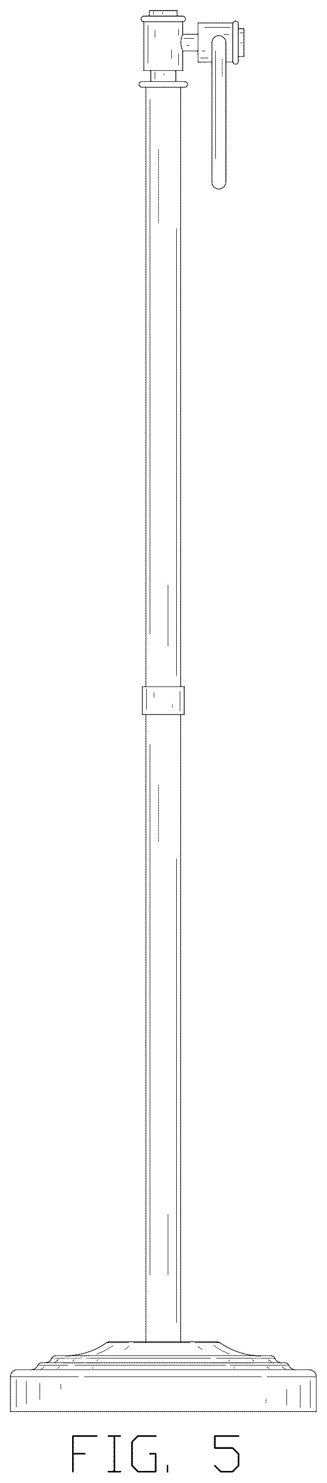Patent USD1043172 Figure 5 – Bathroom fixture