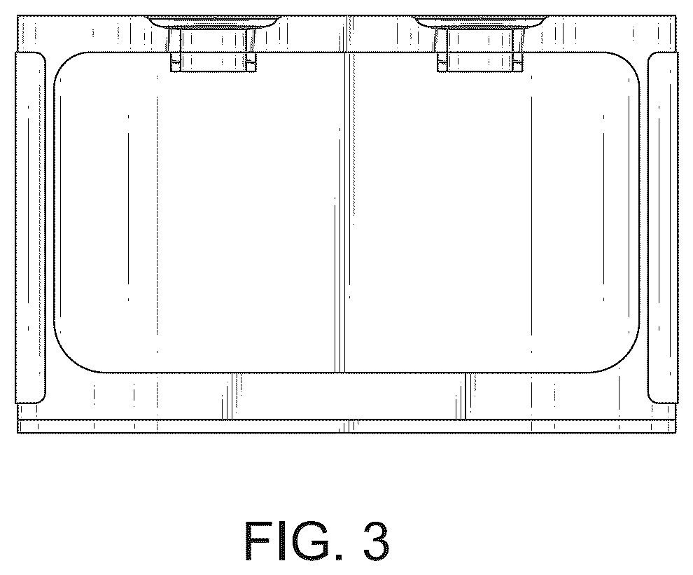 Patent USD1043174 Figure 3 – Tool holder