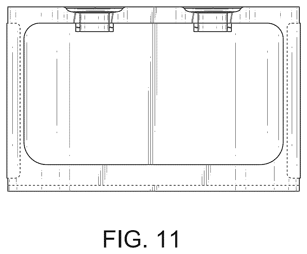 Patent USD1043174 Figure 11 – Tool holder