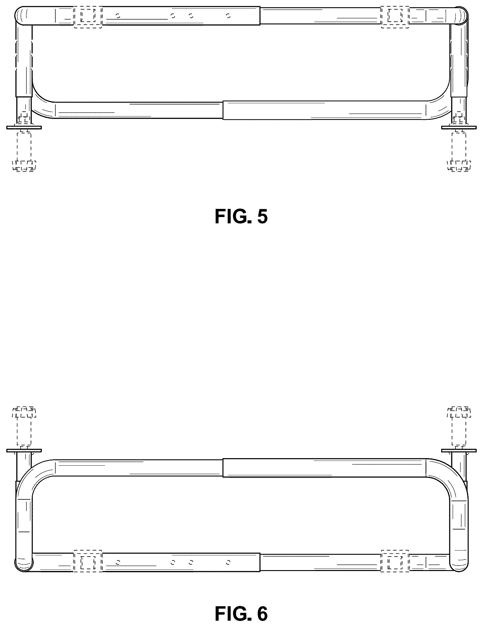 Patent USD1043175 Figure 4 – Tire storage stand