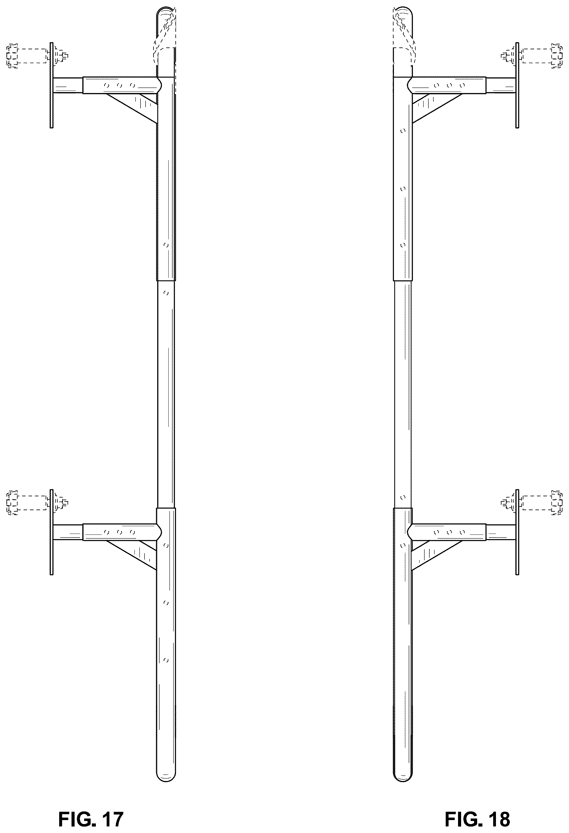 Patent USD1043175 Figure 13 – Tire storage stand
