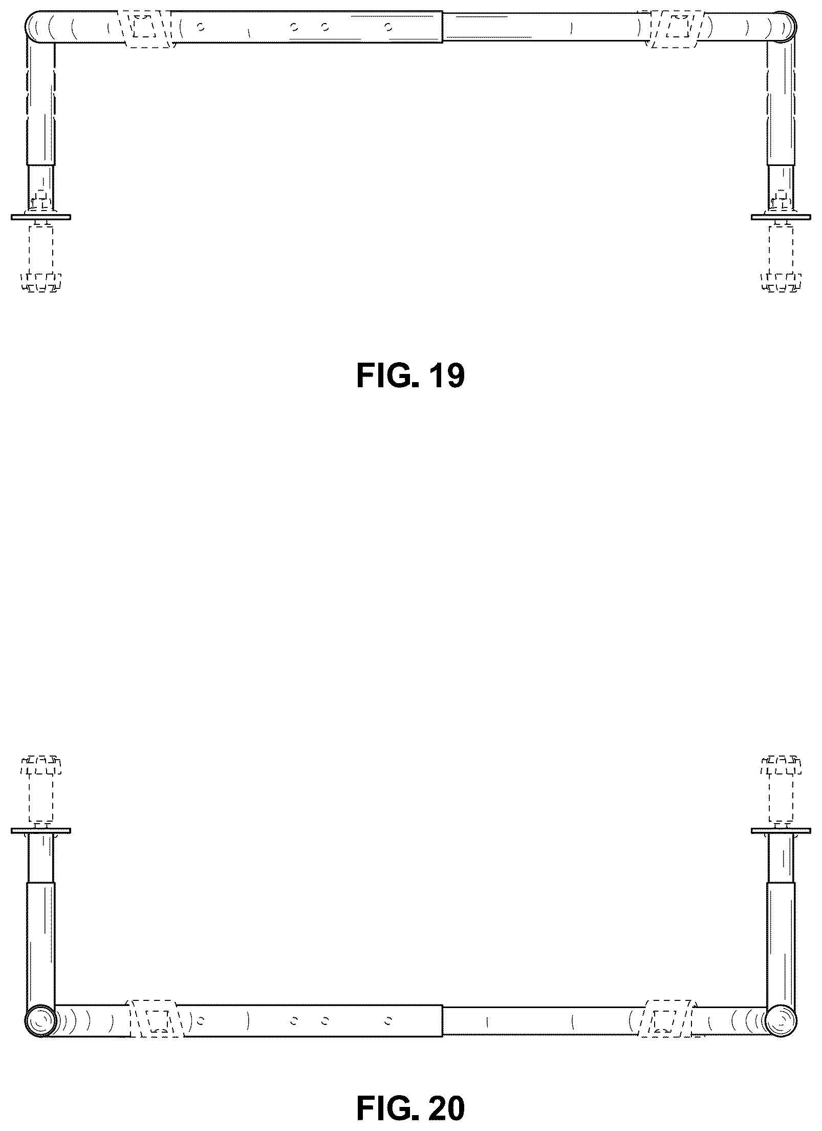 Patent USD1043175 Figure 14 – Tire storage stand