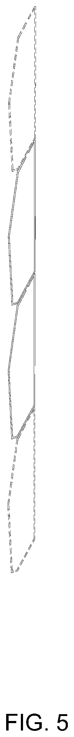 Patent USD1043177 Figure 5 – Shade panel portion