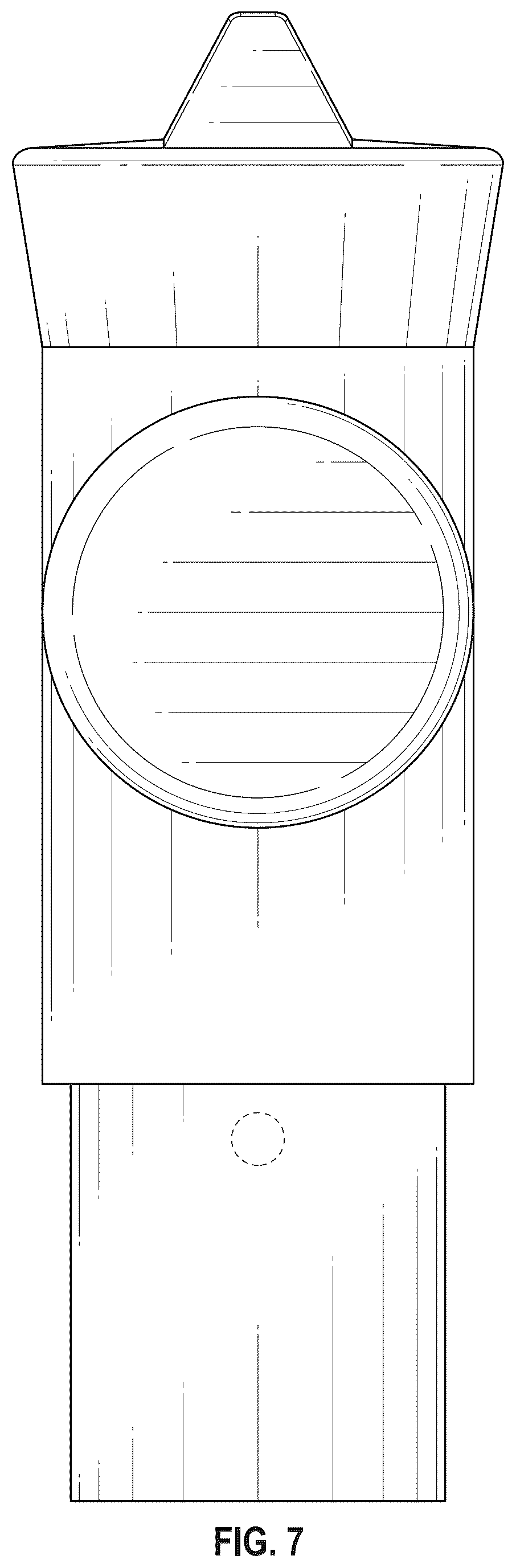 Patent USD1043178 Figure 6 – Apparatus for directing lift cords or lift chains of architectural opening coverings