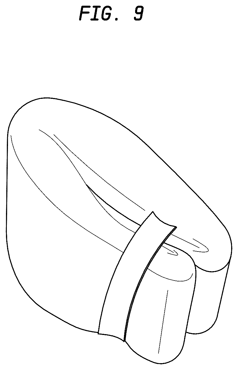 Patent USD1043181 Figure 7 – Travel pillow
