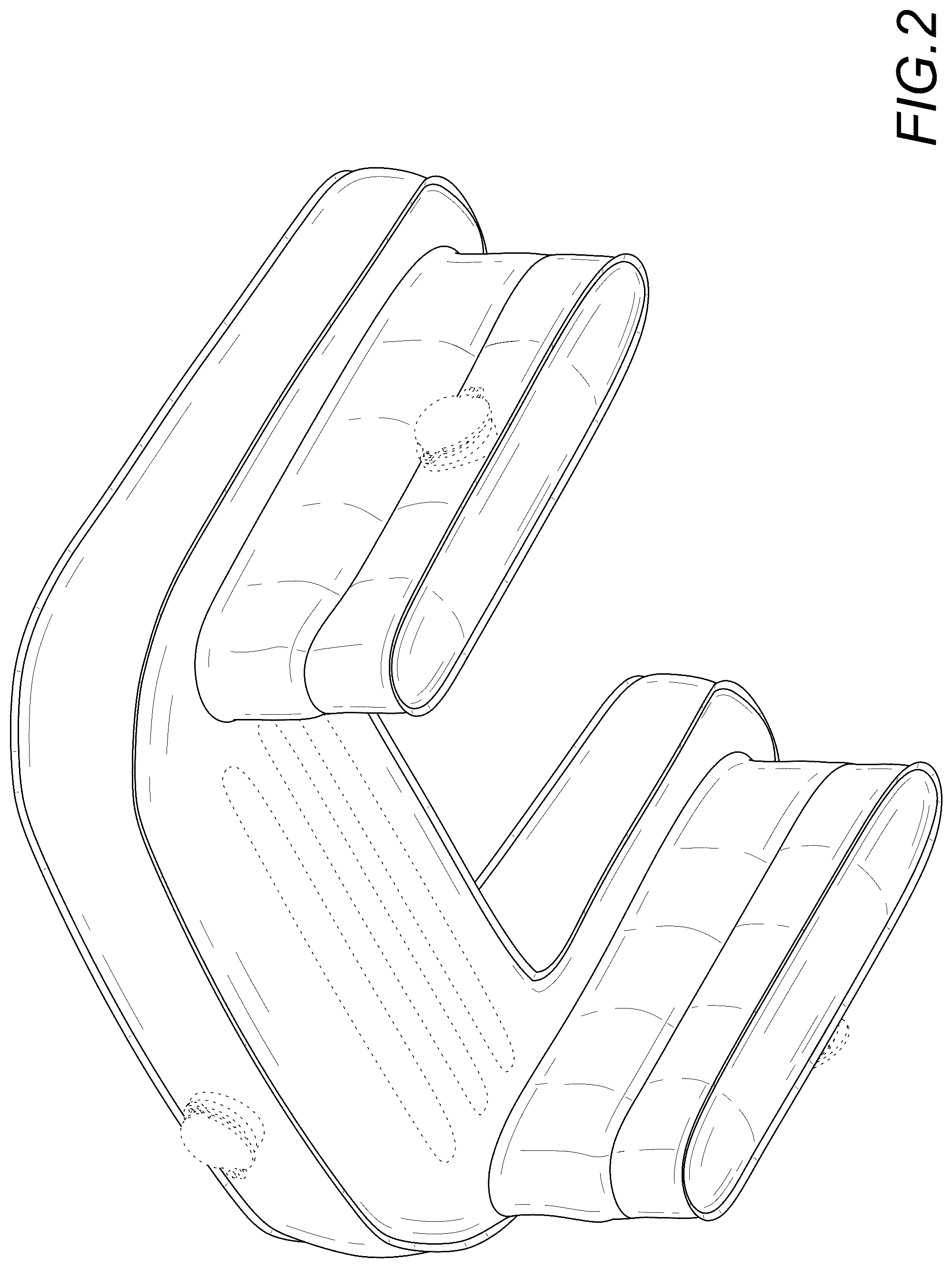 Patent USD1043183 Figure 2 – Reading pillow