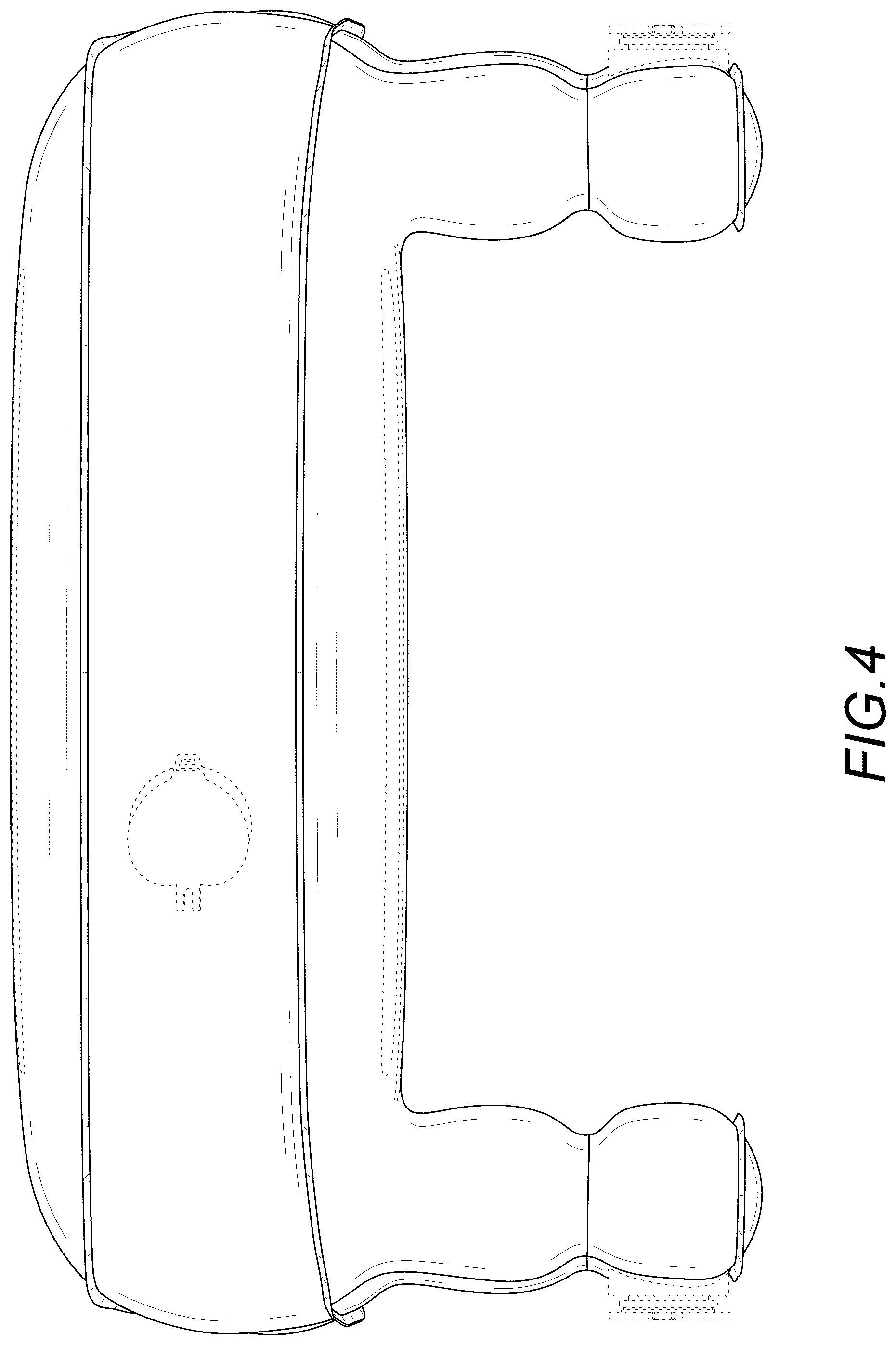 Patent USD1043183 Figure 4 – Reading pillow
