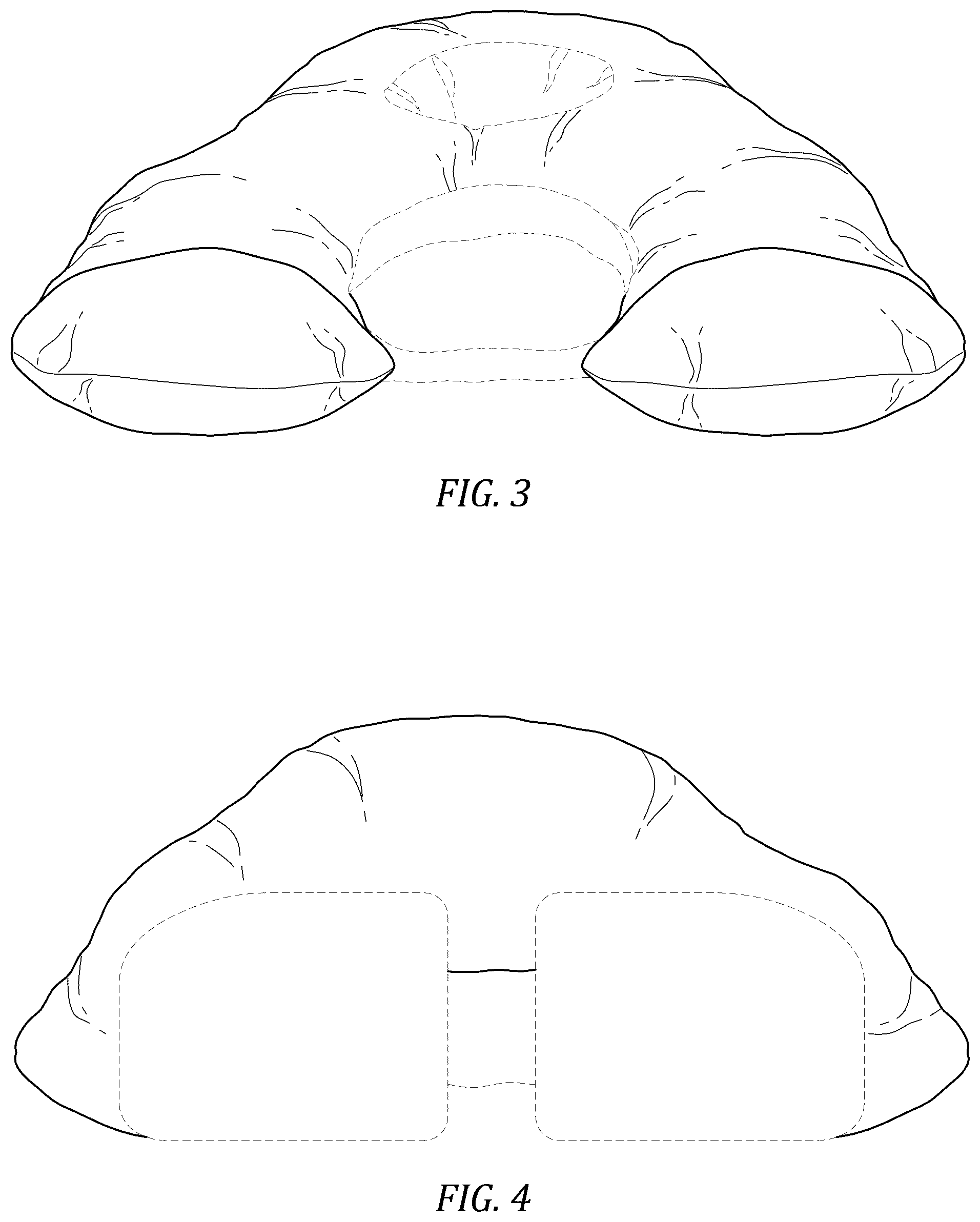 Patent USD1043184 Figure 3 – Pillow