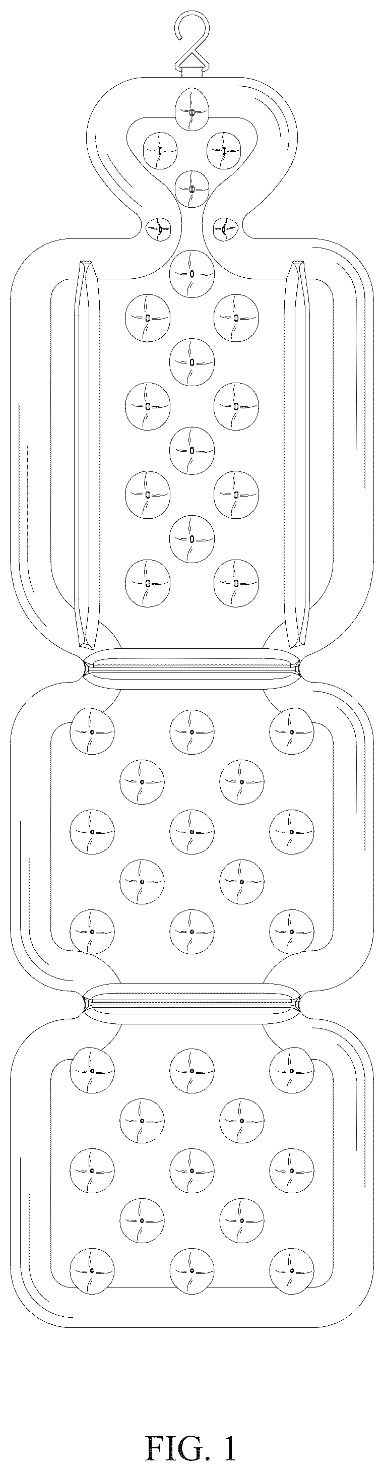 Patent USD1043185 — Bath mat — Figure 1