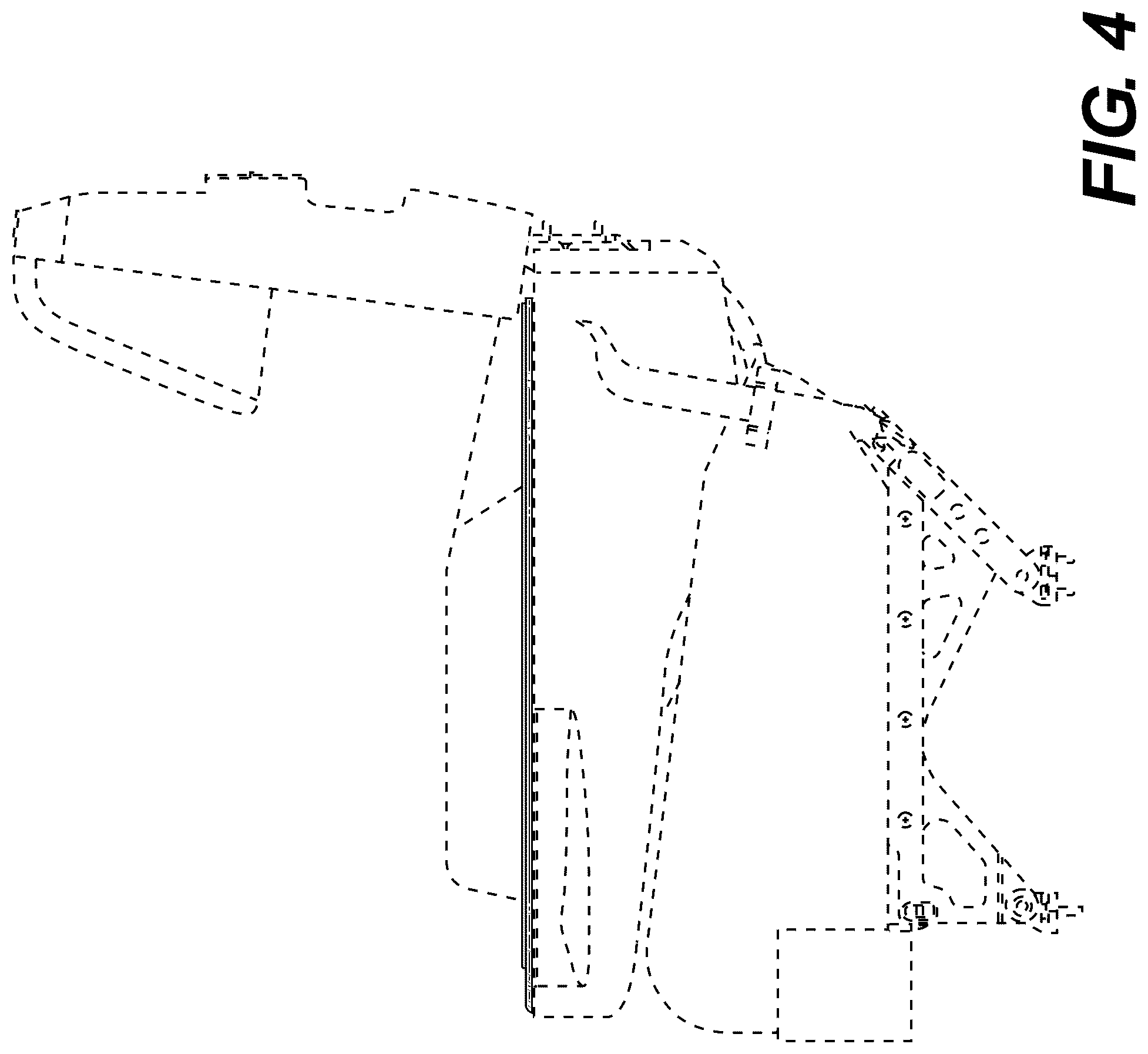 Patent USD1043189 Figure 4 – Fold over seat matting set