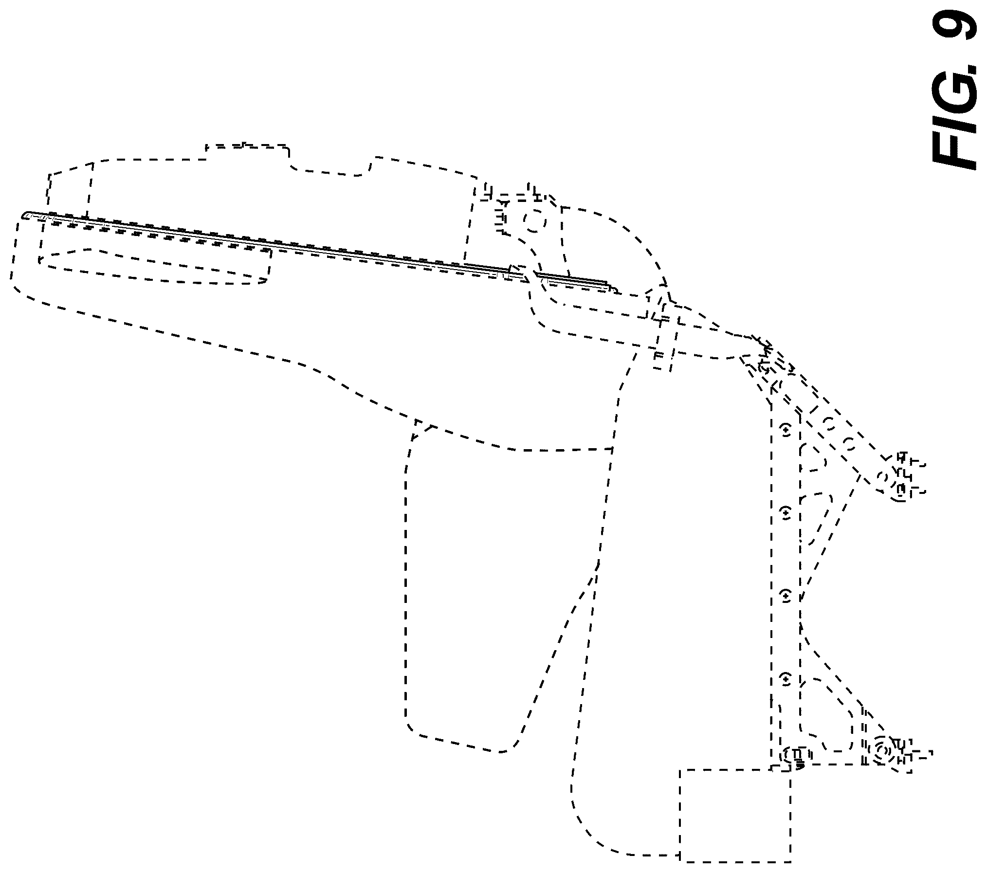 Patent USD1043189 Figure 9 – Fold over seat matting set