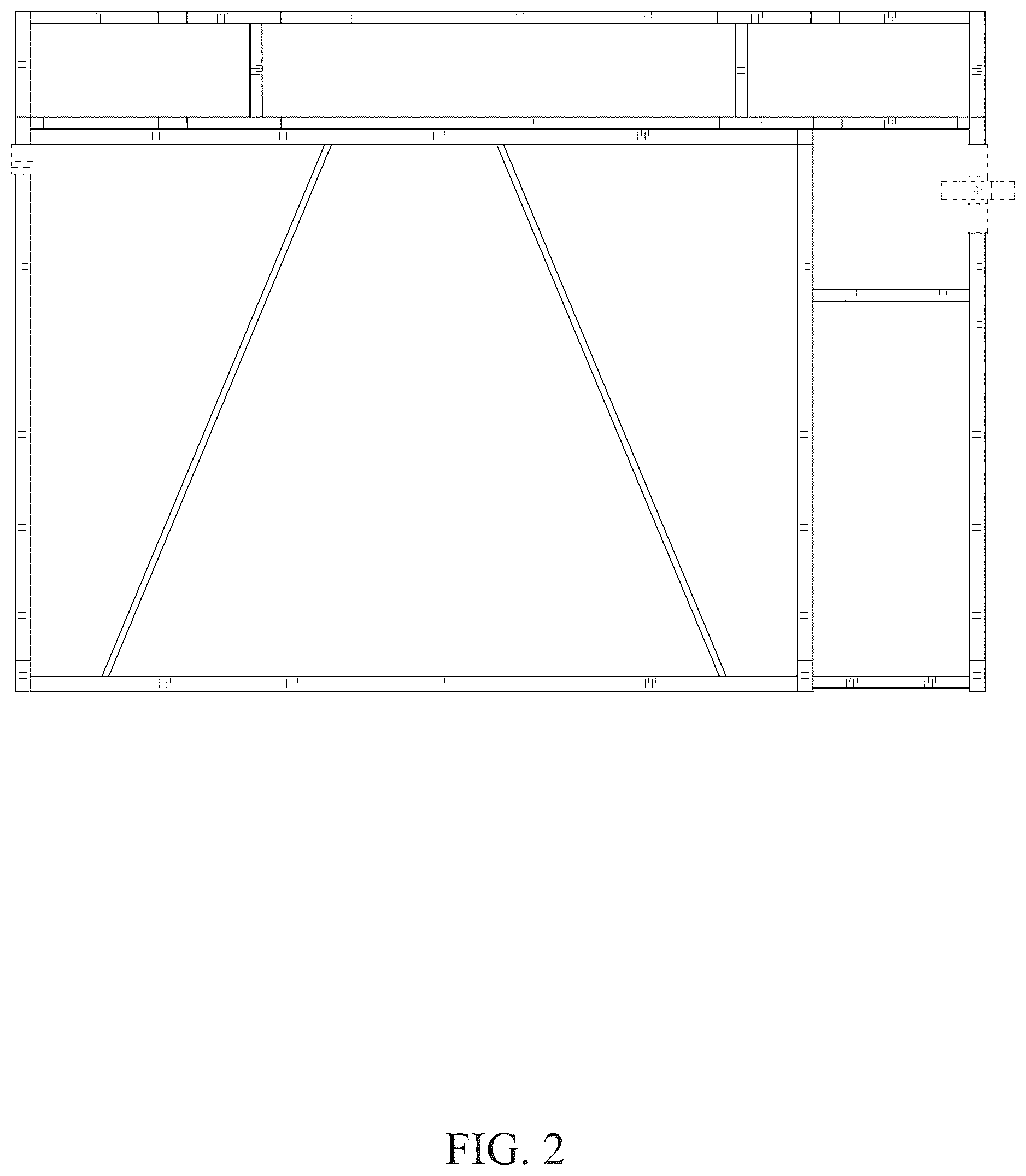 Patent USD1043191 Figure 2 – Gaming desk