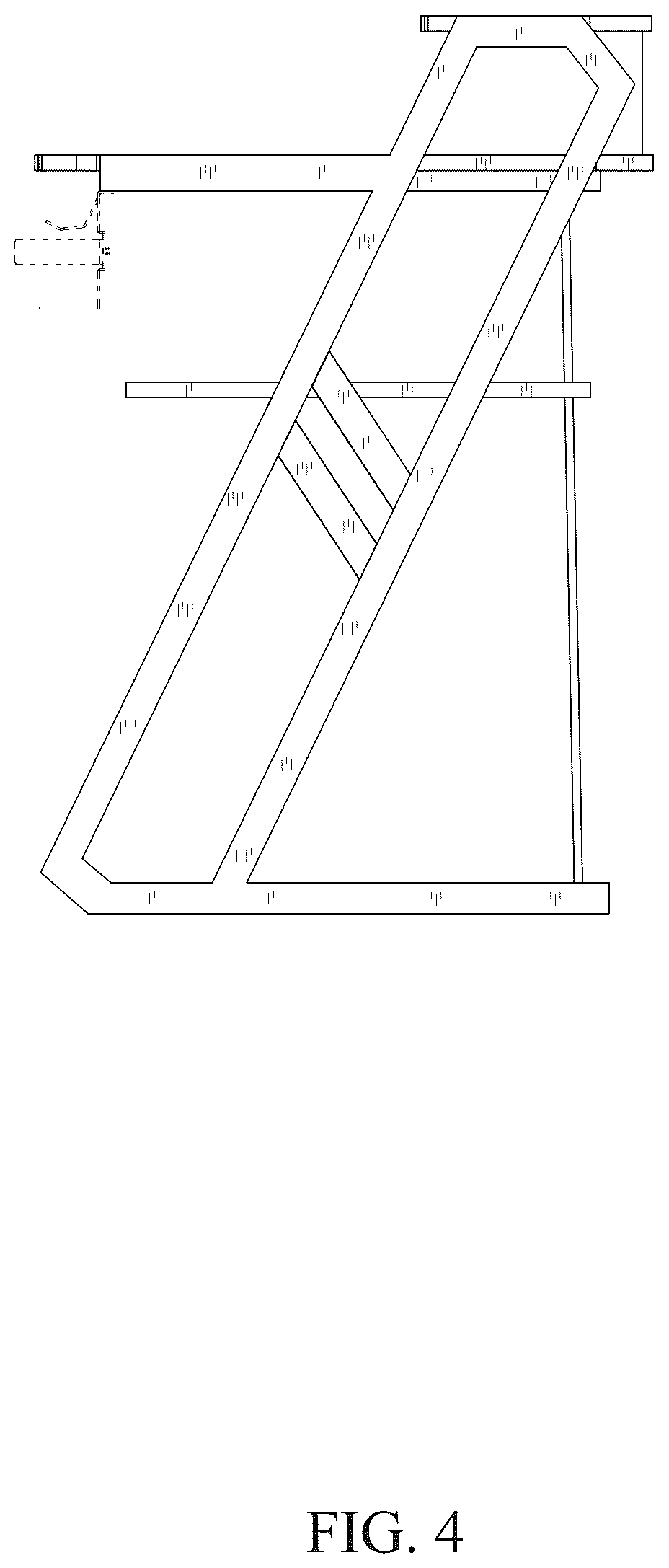 Patent USD1043191 Figure 4 – Gaming desk
