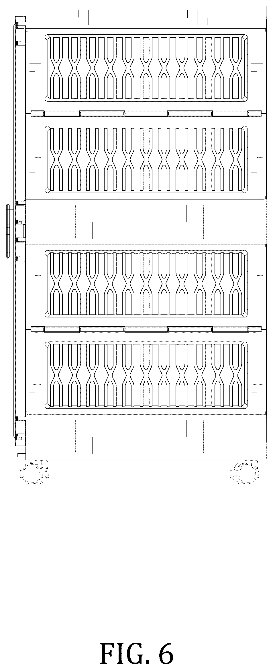 Patent USD1043192 Figure 6 – Fordable wardrobe