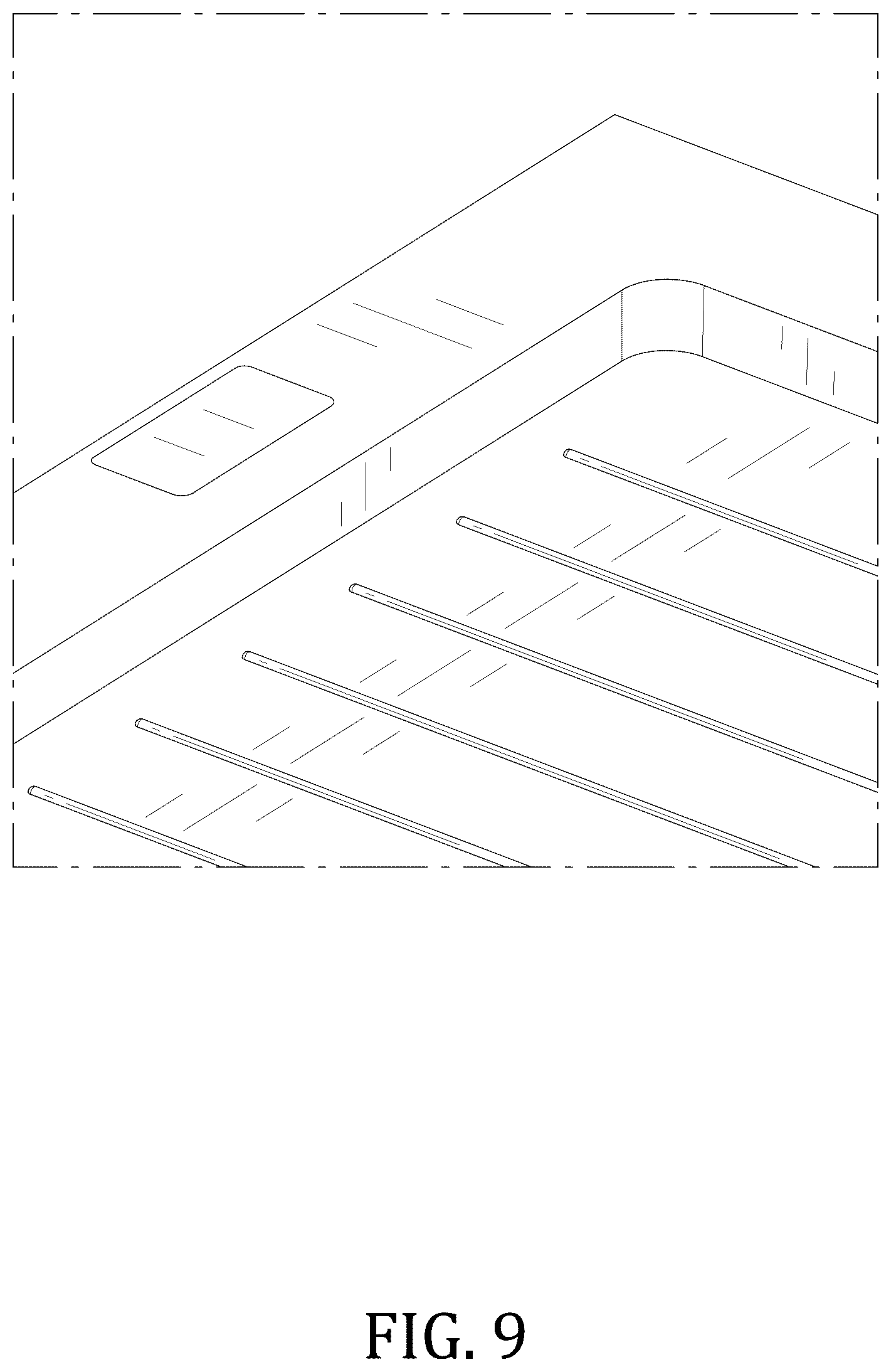 Patent USD1043192 Figure 9 – Fordable wardrobe