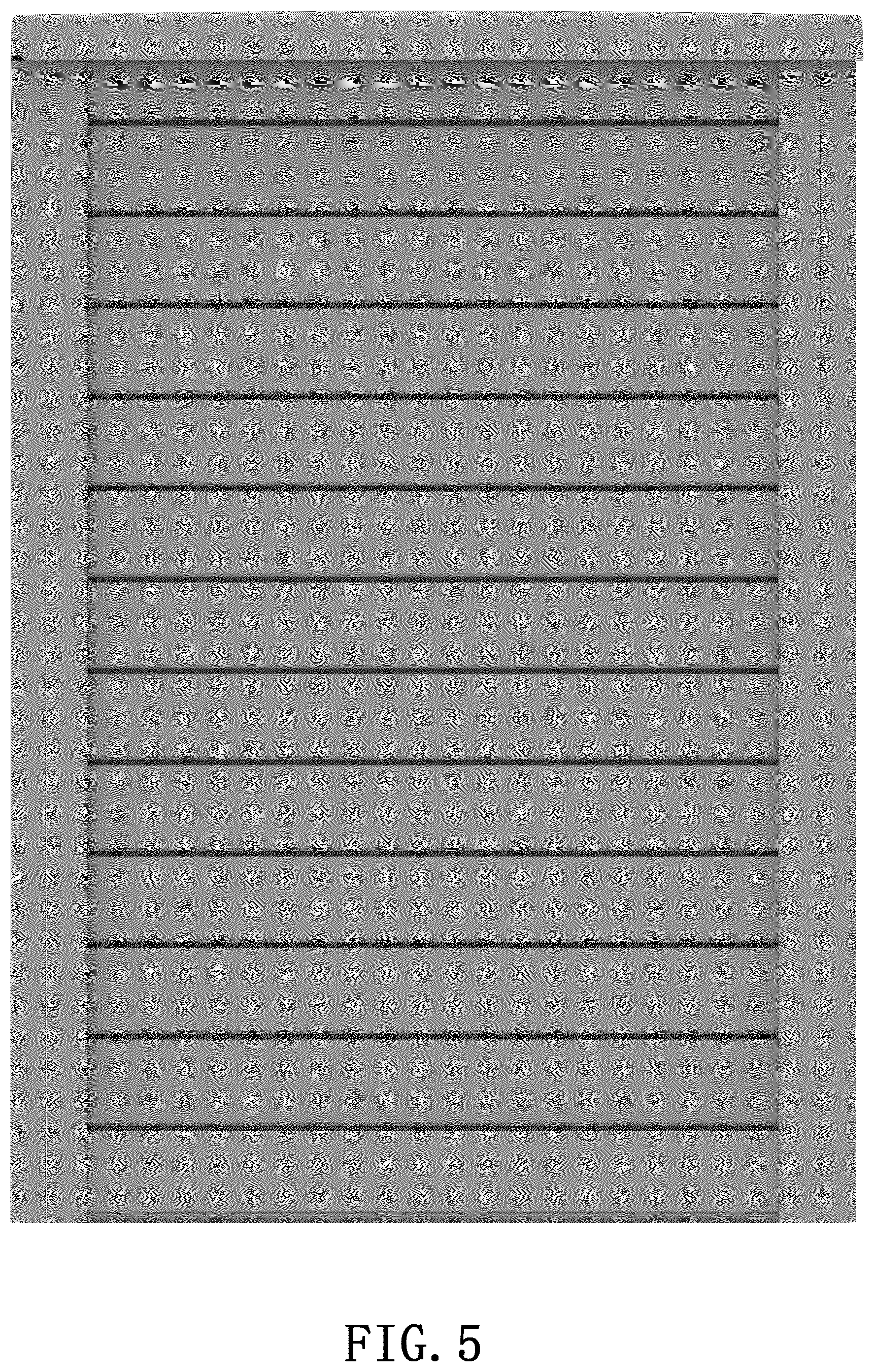 Patent USD1043193 Figure 5 – Storage box