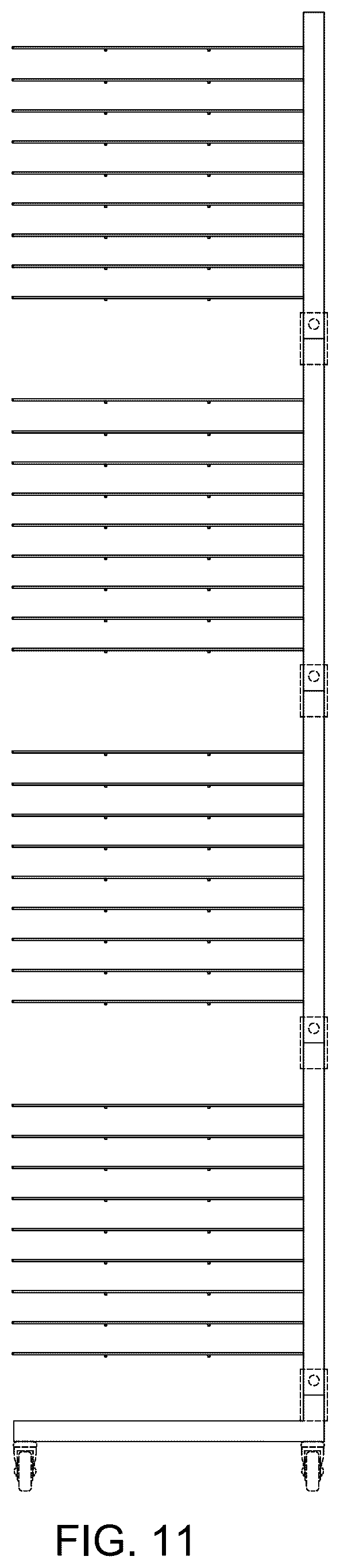 Patent USD1043196 Figure 11 – Art drying rack