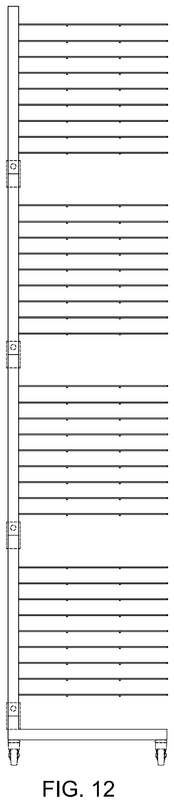 Patent USD1043196 Figure 12 – Art drying rack